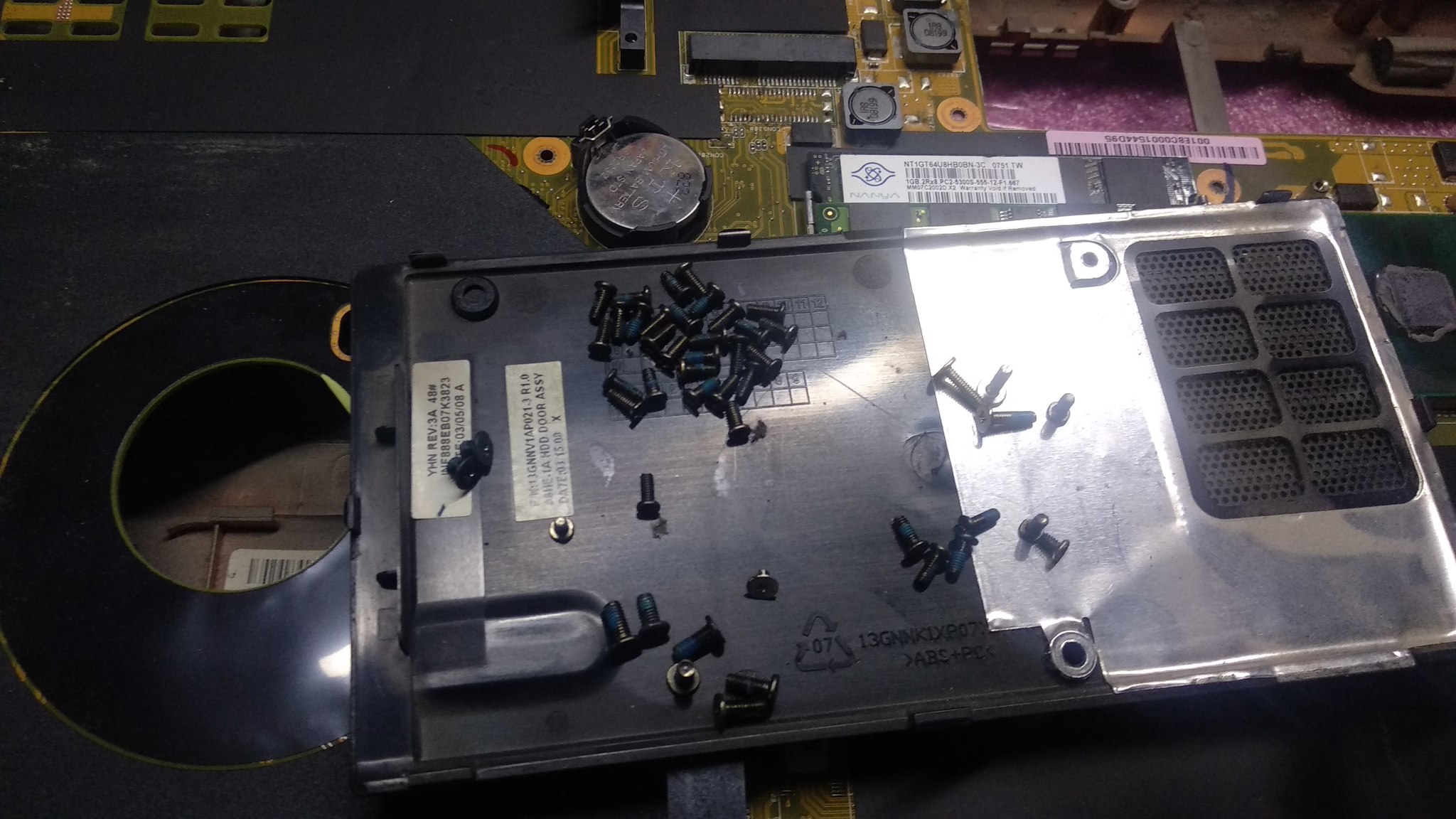 Angry Asus - My, Notebook, Cr2032, Replacement