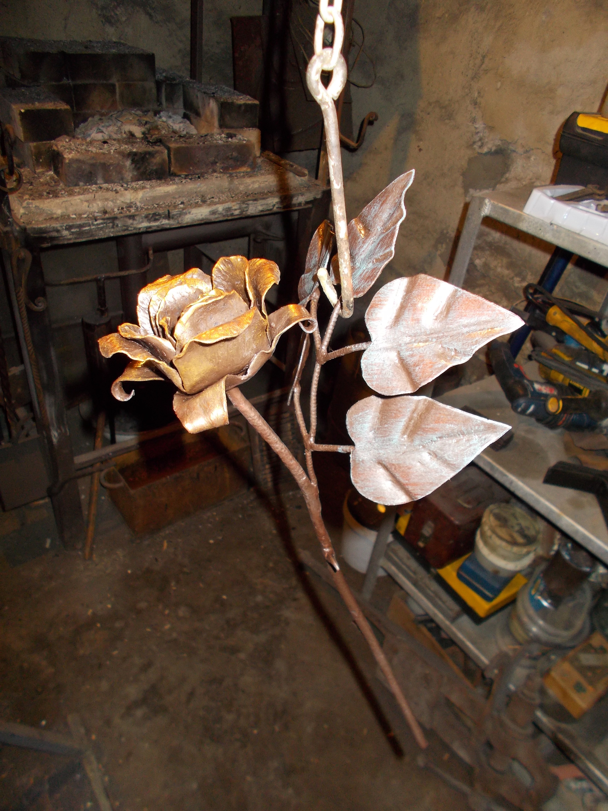 Forging a rose - My, Forging, With your own hands, Longpost