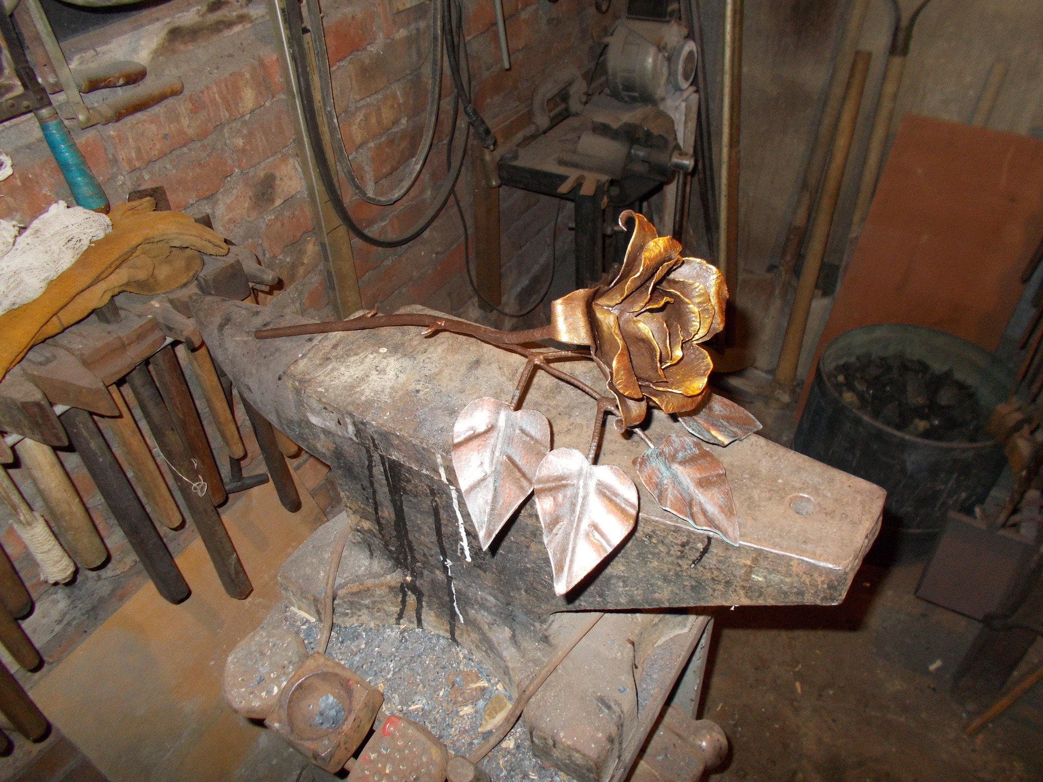 Forging a rose - My, Forging, With your own hands, Longpost