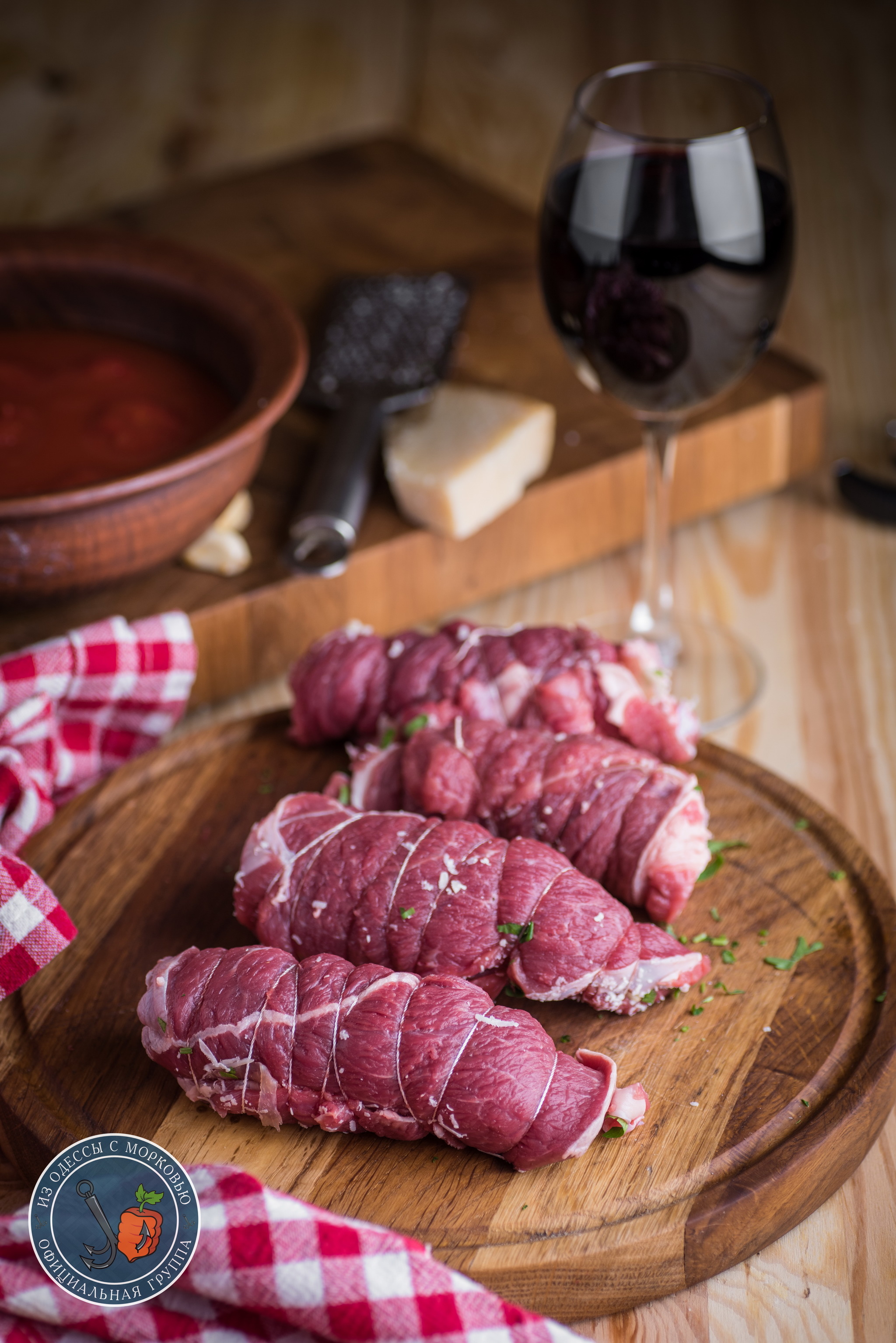 Braciola. The Soprano Family Cookbook. Mafia kitchen - My, From Odessa with carrots, Recipe, Cooking, Food, The photo, Longpost, The Sopranos, Italian food