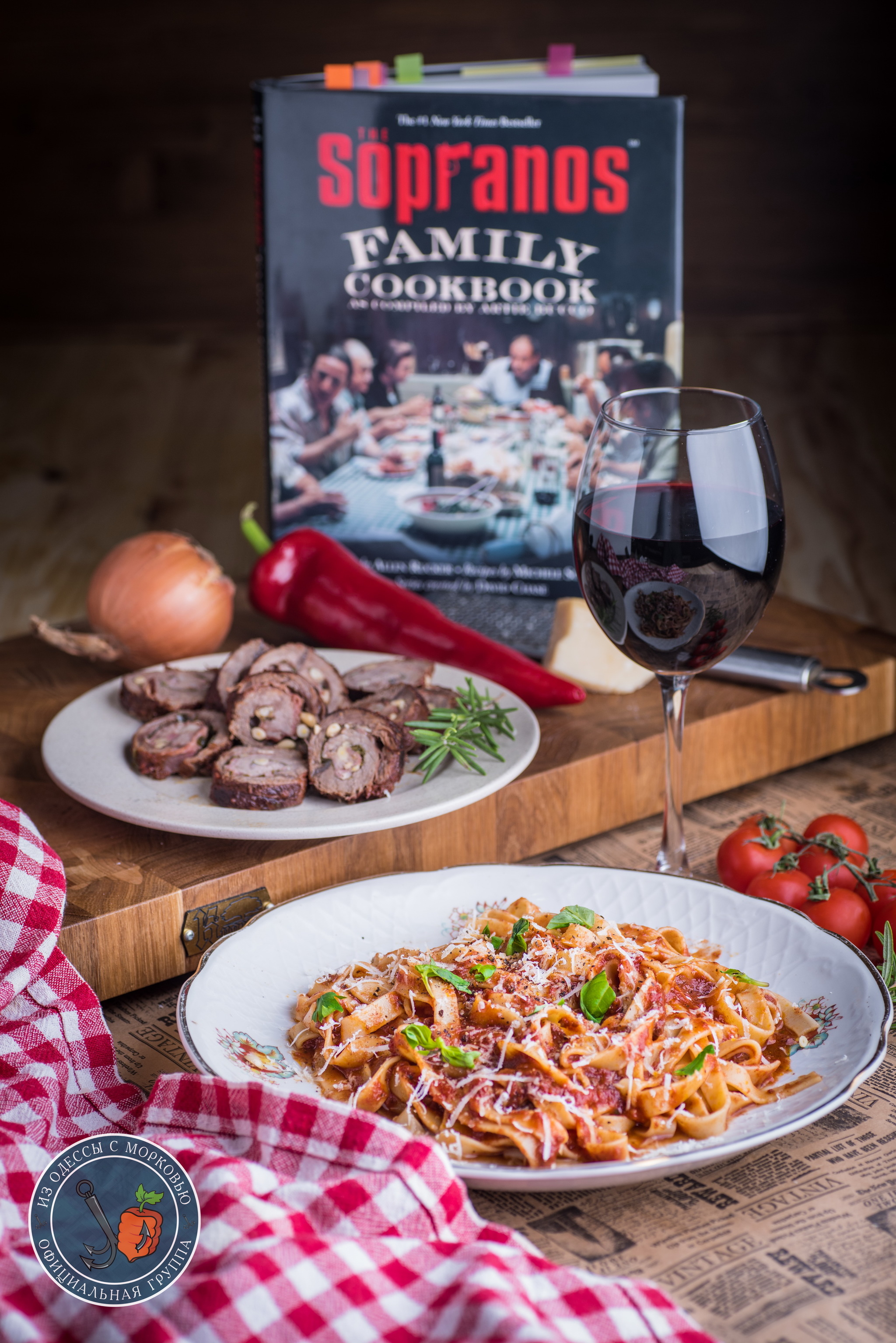 Braciola. The Soprano Family Cookbook. Mafia kitchen - My, From Odessa with carrots, Recipe, Cooking, Food, The photo, Longpost, The Sopranos, Italian food