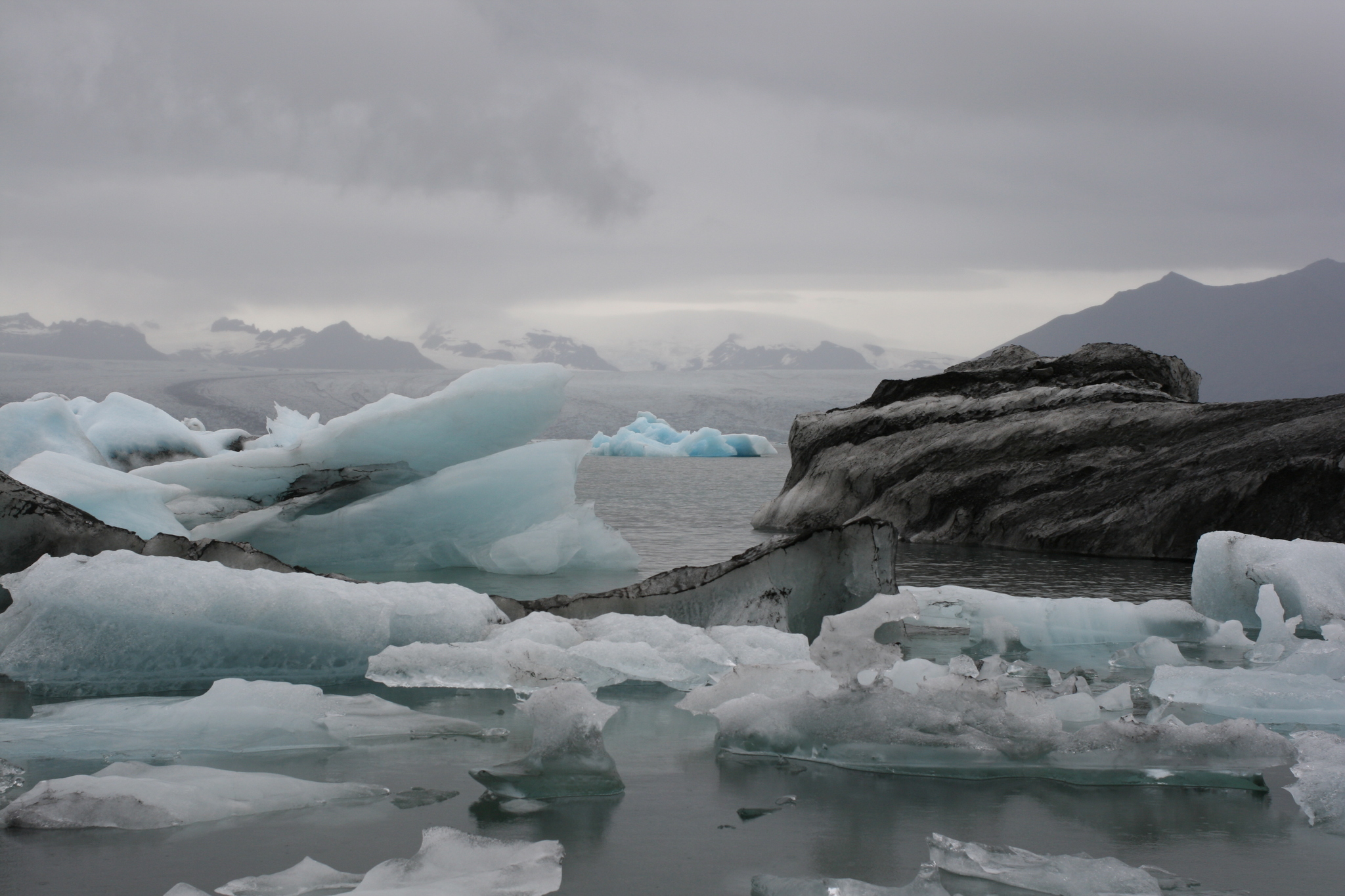 Where would you like to return: Iceland - My, Iceland, Ice, Wind, Waterfall, Canon 400D, Longpost