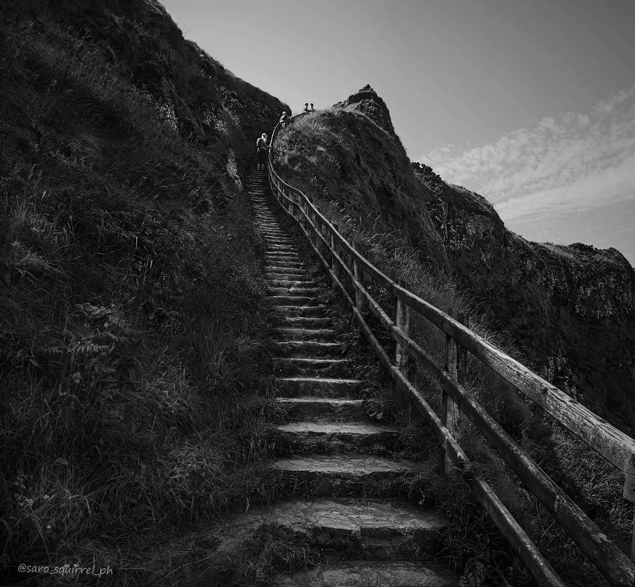 Three stairs - My, Stairs, Панорама, Photoshop, Landscape, Longpost