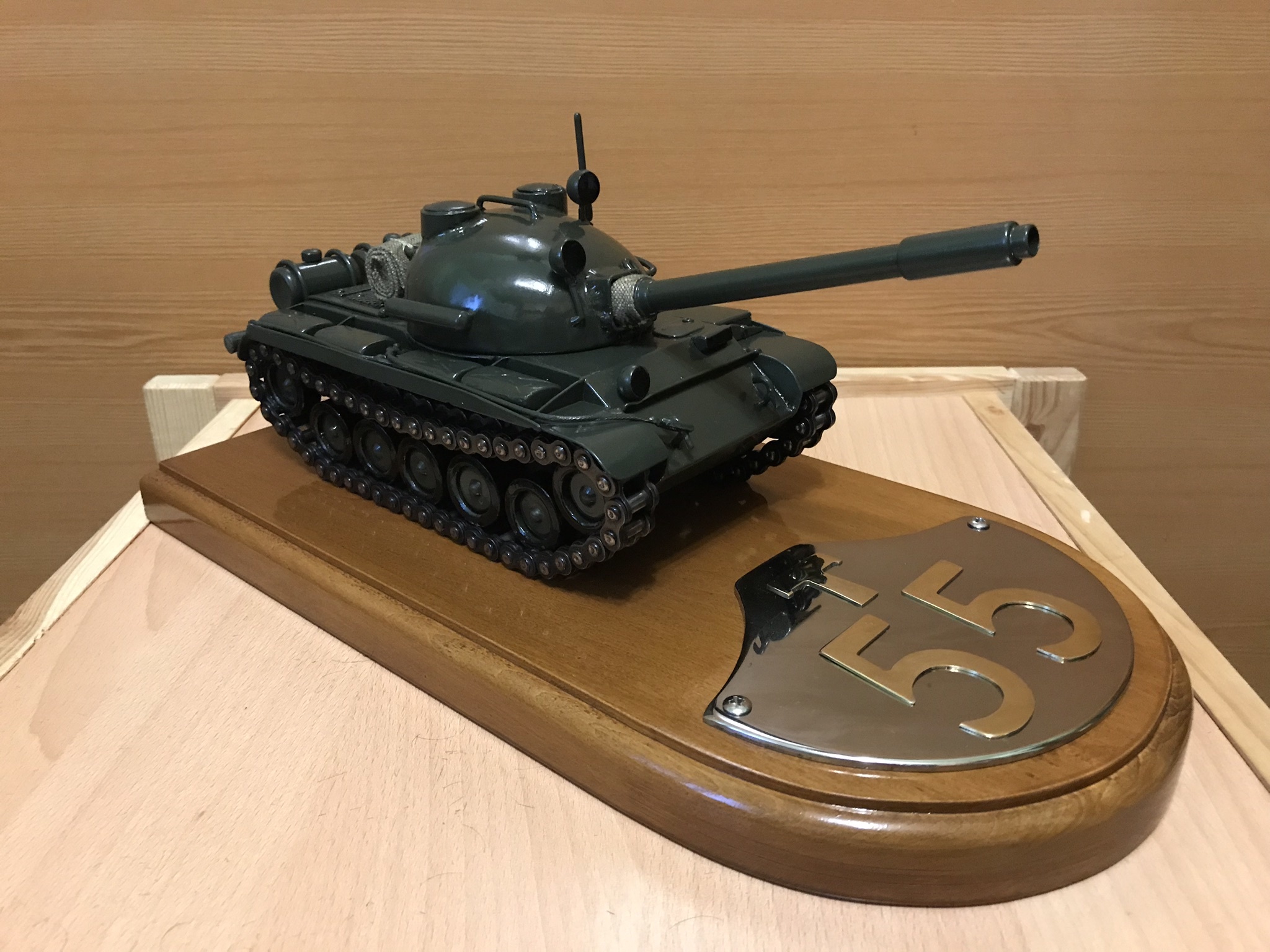 Tank T-55 Jubilee - My, Needlework without process, Soldering, T-55, Longpost, Lighter, Ashtray, Video, Gas lighter