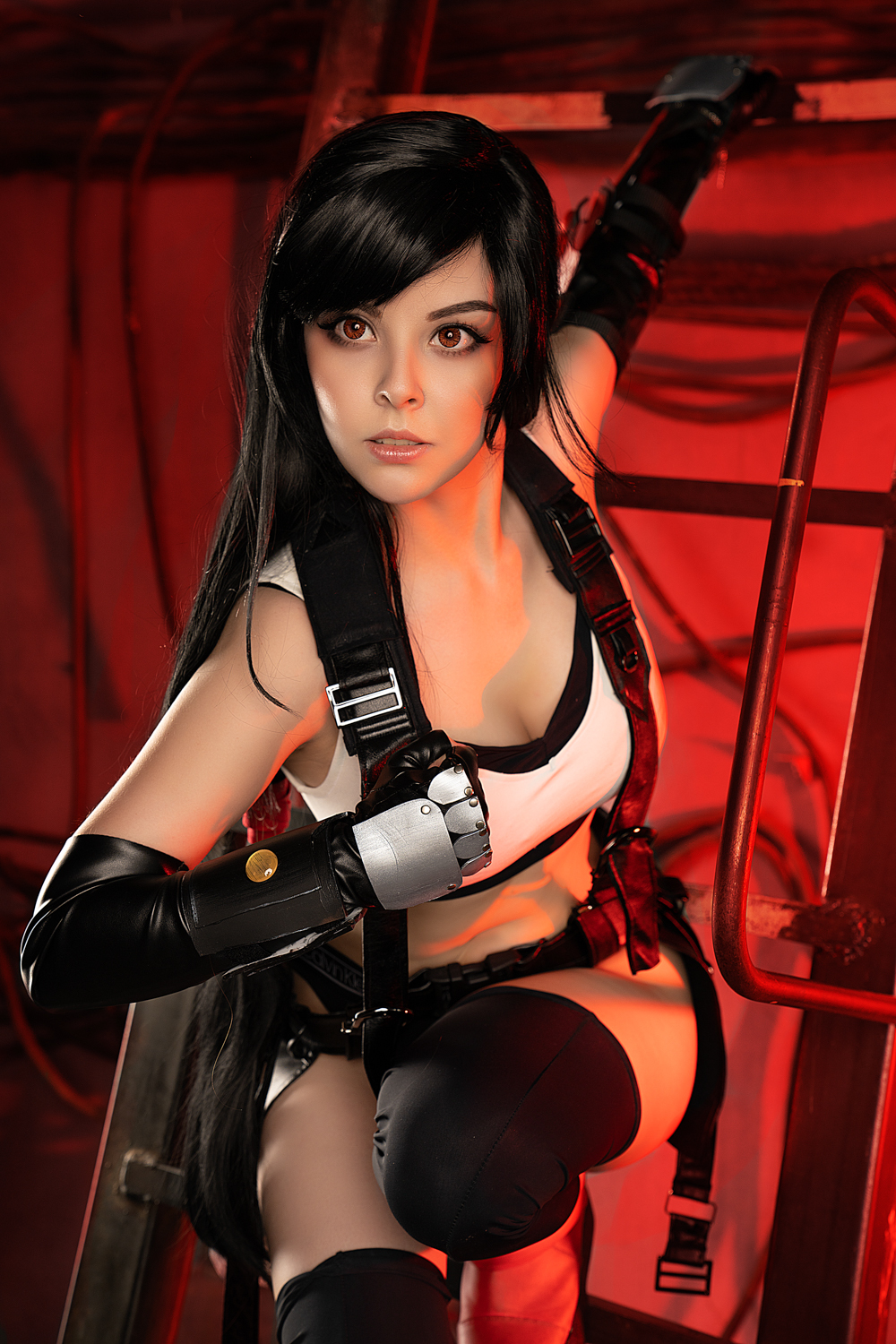 Tifa Lockhart - NSFW, Tifa Lockhart, Final Fantasy VII, Disharmonica, Косплей, Русский косплей, Длиннопост