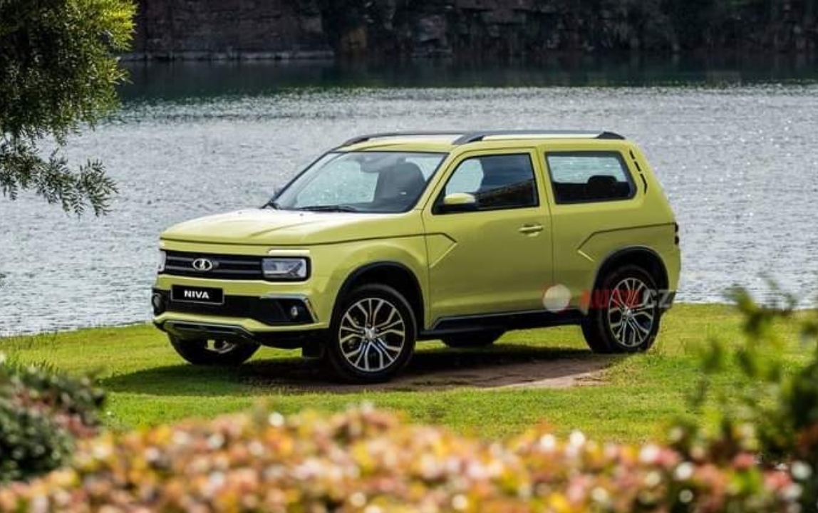 The Czech Republic created the Lada Niva, which is better than the Russian one - Lada, Niva, Render