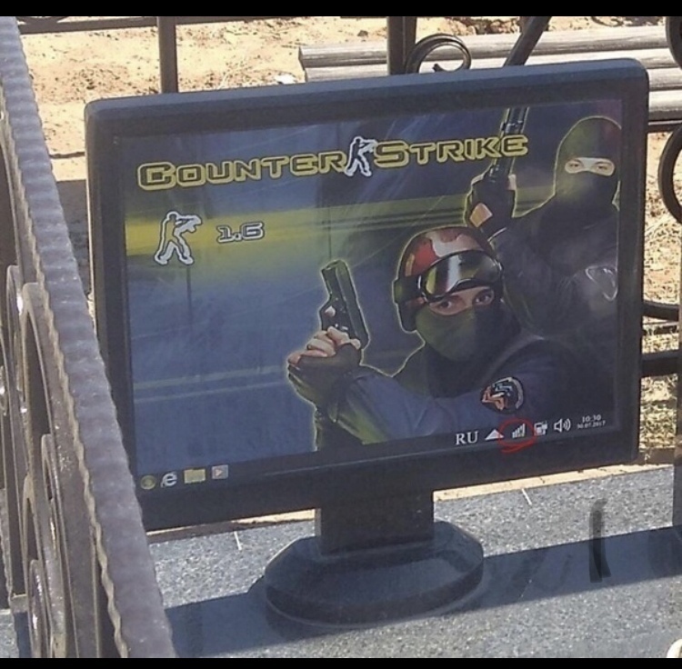 Calculated by ip - Counter-strike, Monument, Cemetery