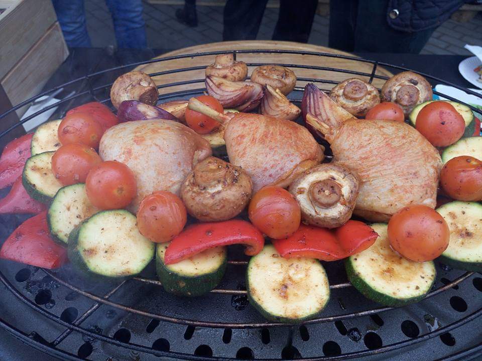 A few photos for my subscribers. During the quarantine I still cooked something - My, Food, The photo, Grill, Grilled chicken, Steak, Vegetables, Longpost