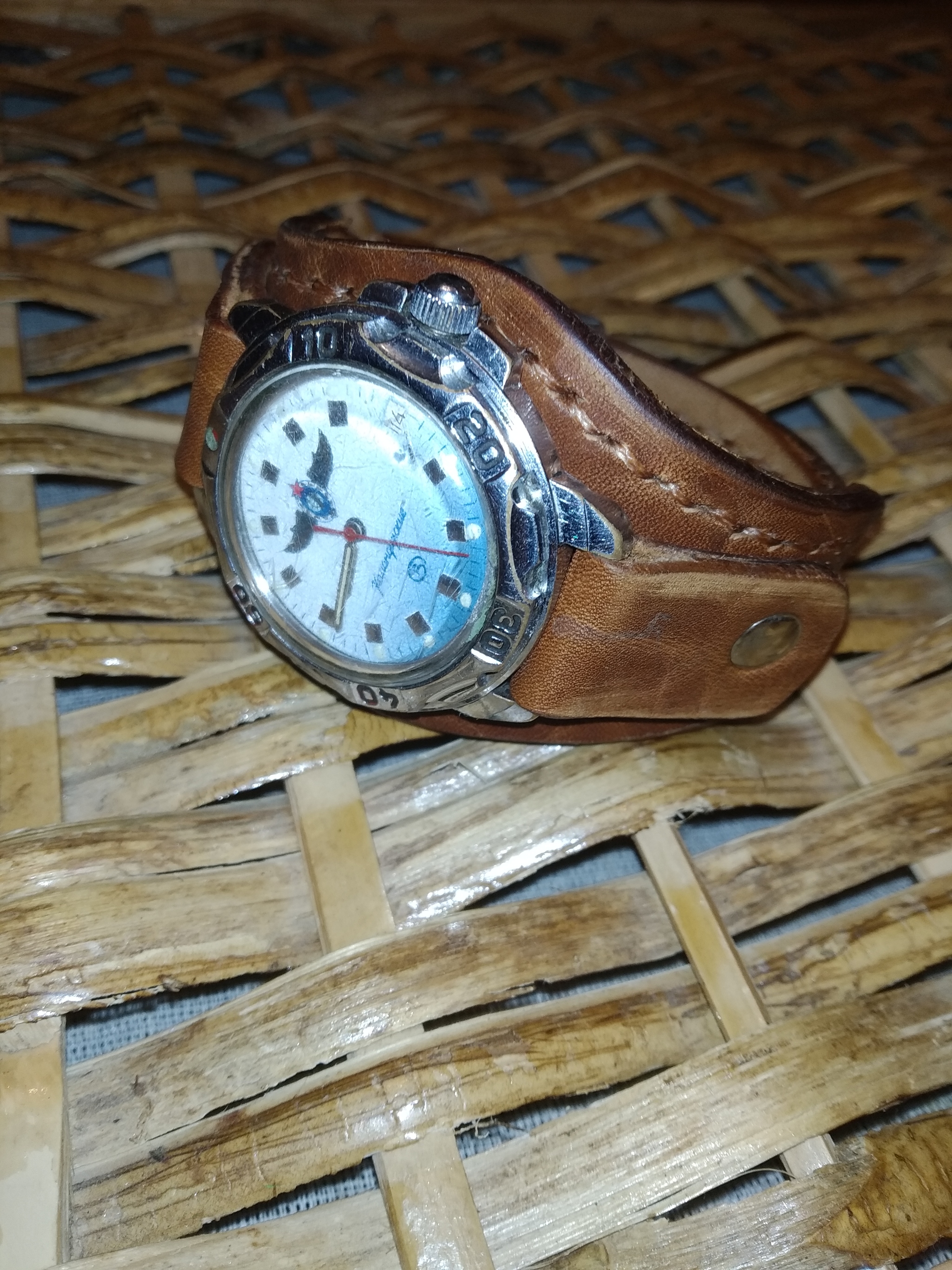 Leather strap - My, Leather products, Leather craft, With your own hands, Longpost, Needlework with process