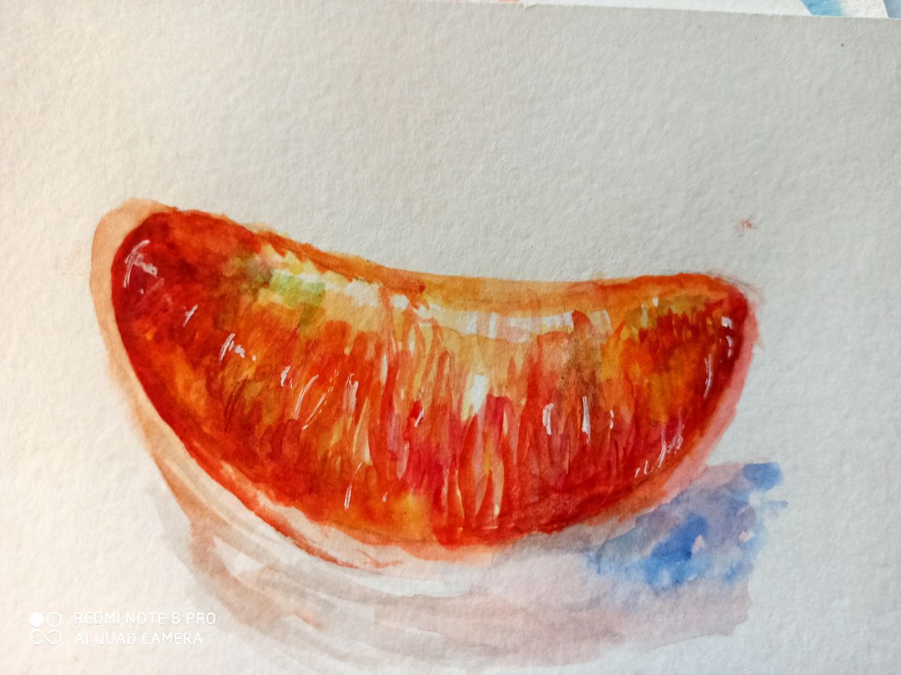 Some more food. But not only watercolor - My, Food, Watercolor, Sketch, Marker, Longpost