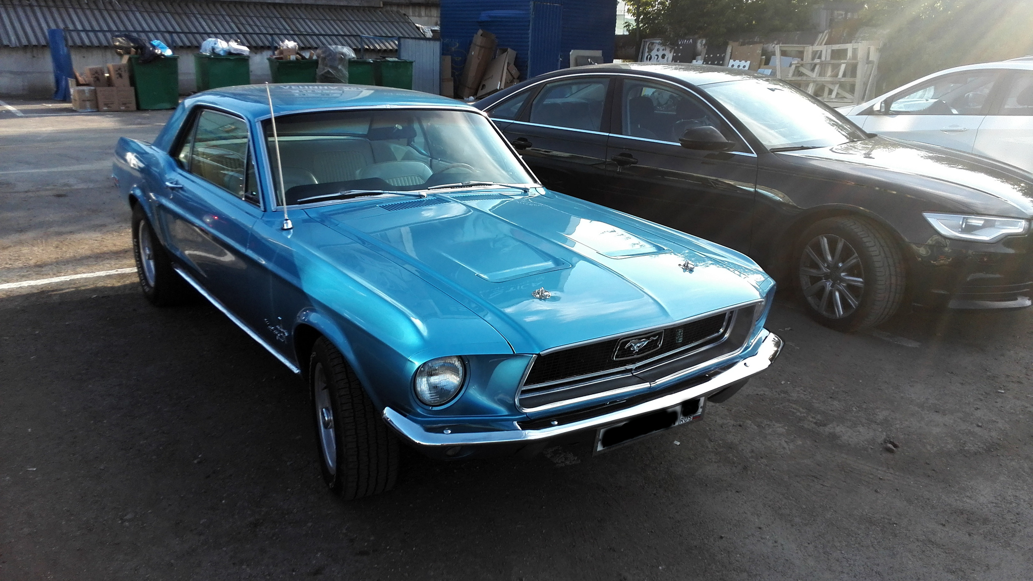 Mustang - My, Retro, beauty, Auto, Ford mustang