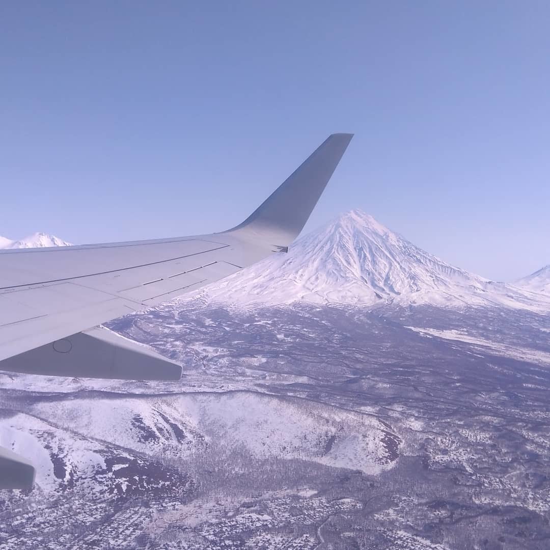 Kamchatka landscapes - My, Kamchatka, The airport, Yelizovo, The mountains, Longpost, Koryaksky Volcano