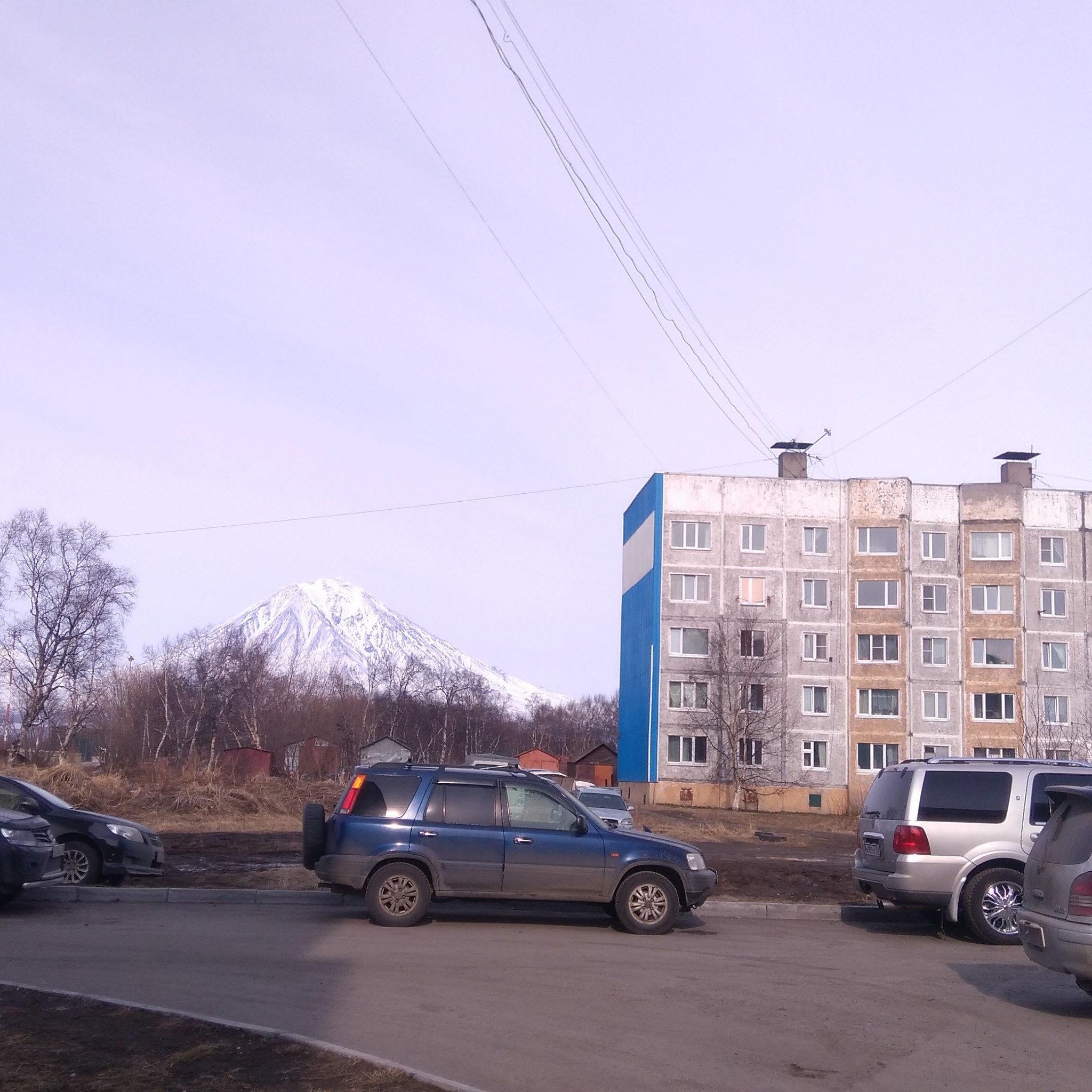 Kamchatka landscapes - My, Kamchatka, The airport, Yelizovo, The mountains, Longpost, Koryaksky Volcano