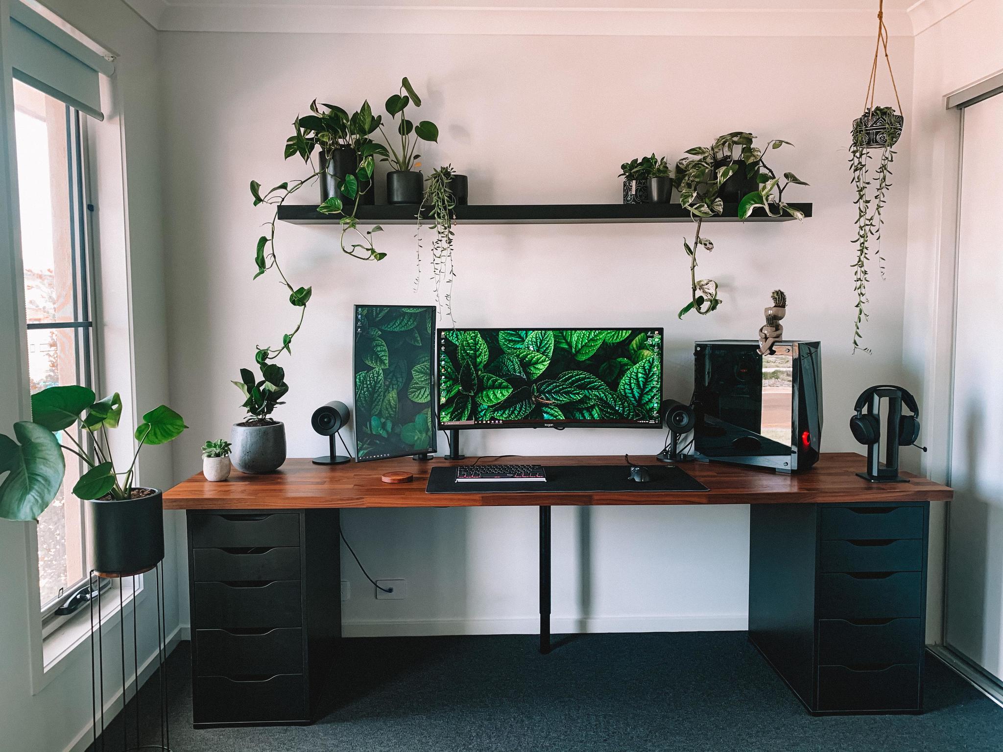 Place for work and rest, part 3 - Workplace, Computer, beauty, Longpost