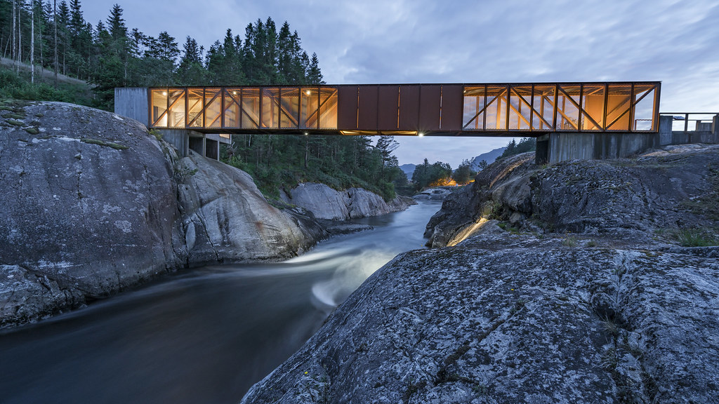 Trip from St. Petersburg to Norway, summer 2019 part 9 - My, Norway, Fjords, Troll Tongue Rock, Travels, Road trip, Bridge, Waterfall, Mat, Longpost