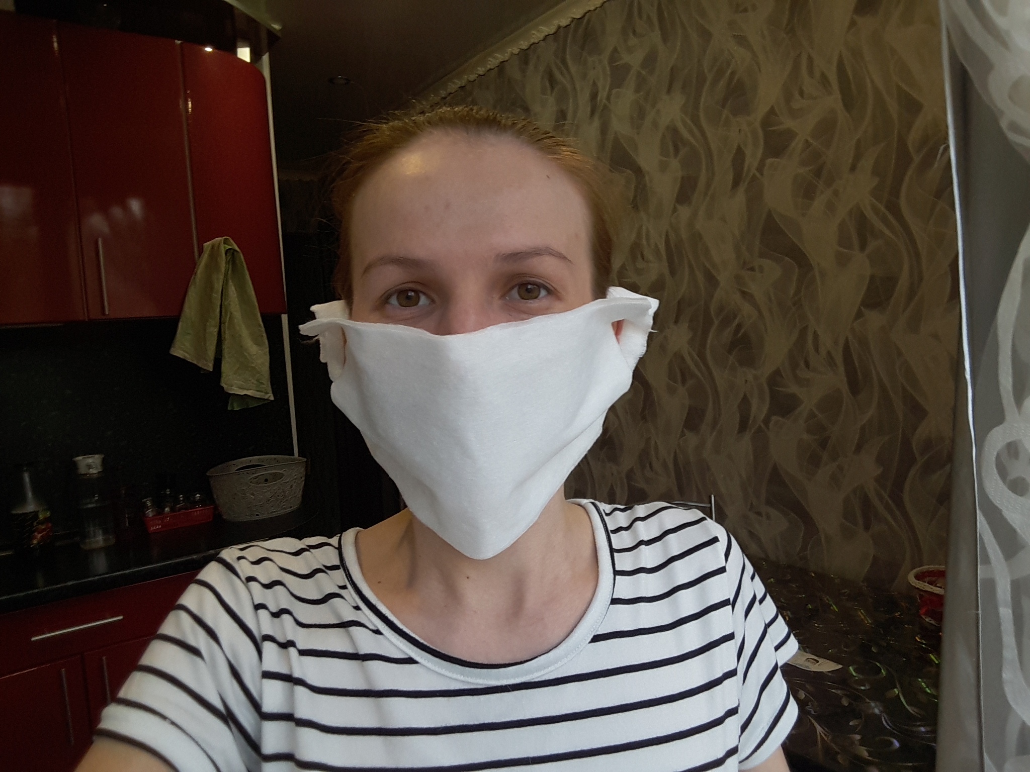 Mask - My, Mask, Expectation and reality, Longpost, Coronavirus