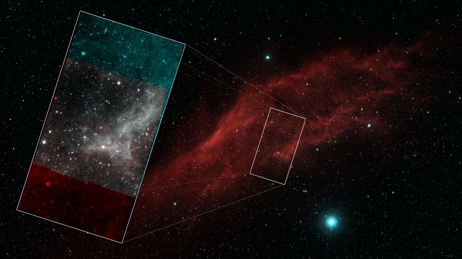 Latest Spitzer photos - Space, Spitzer, NASA, Ngc 1499, Phenomenon, Longpost