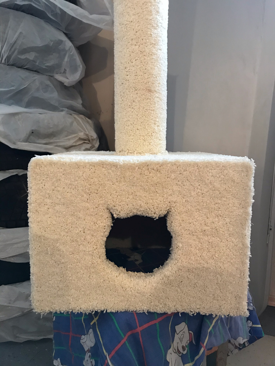 How we built a complex for a kitten (LONG POST) - My, cat house, With your own hands, Longpost, cat, Kittens, Game Complex