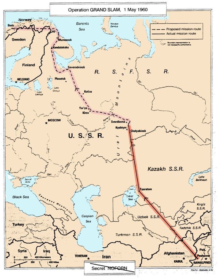 60 years ago an American U-2 was shot down over Sverdlovsk - Cold war, Powers, Air defense, Downed plane, Longpost