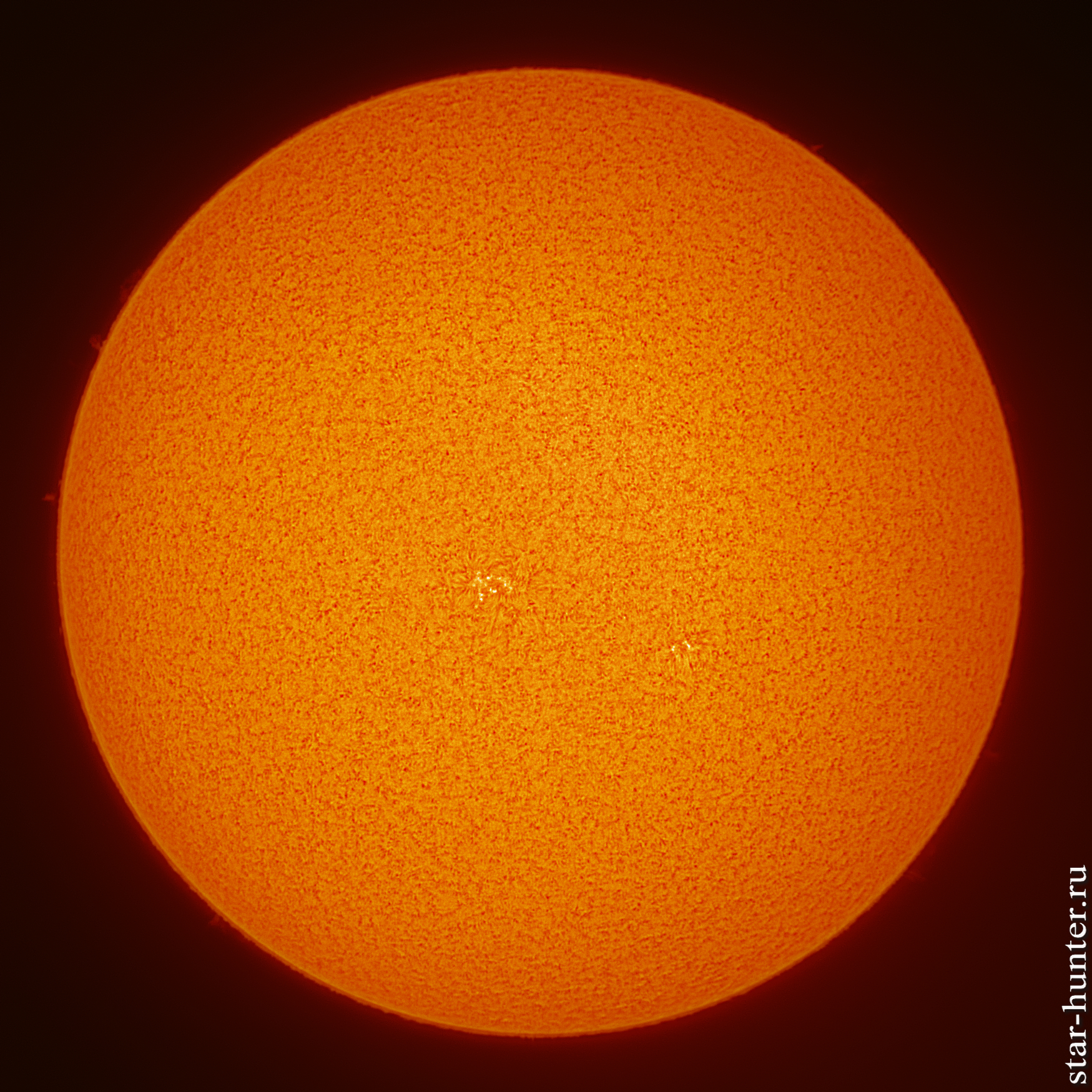 Sun, April 28, 2020, 11:33 - My, The sun, Astrophoto, Astronomy, Space, Starhunter, Anapa, Anapadvor