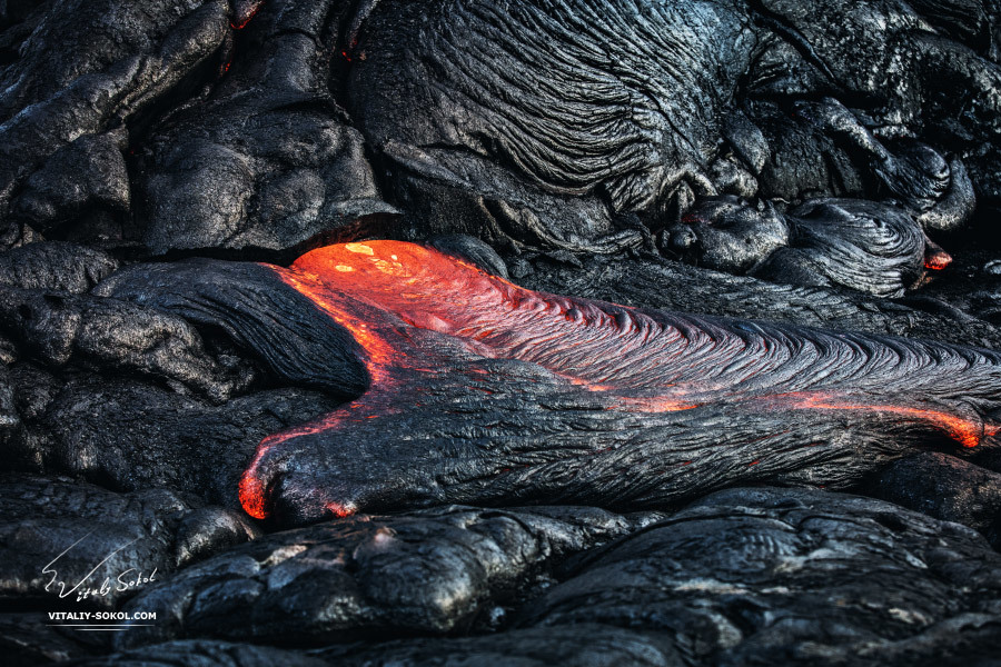 How we fried sausages in a volcano - My, Hawaii, Volcano, Fire, Adventures, Travels, Video, Longpost, Kilauea Volcano