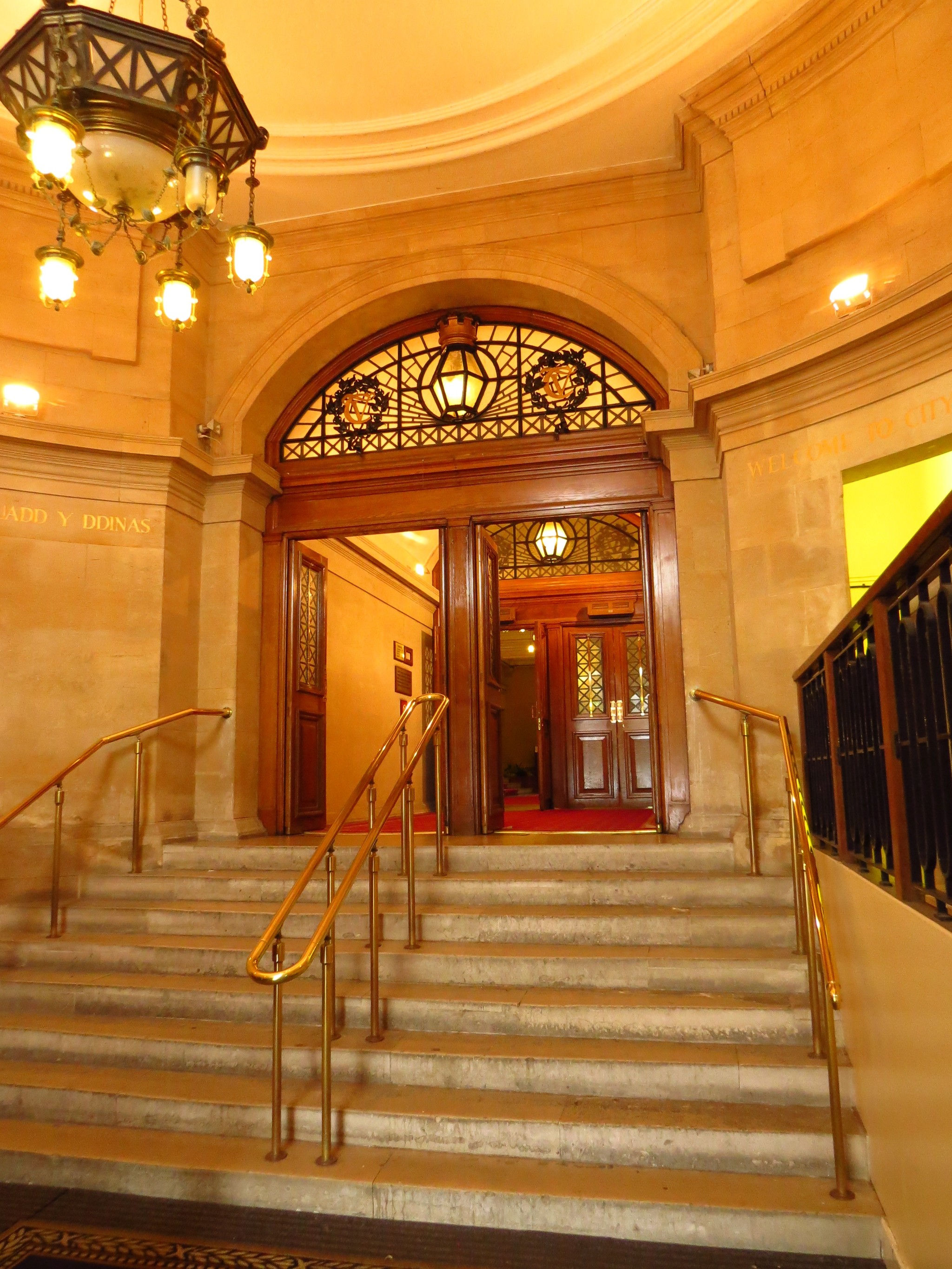 Cardiff Town Hall (Wales, UK) - My, Cardiff, Town hall, Wales, Great Britain, Travels, sights, Longpost, Story, Architecture