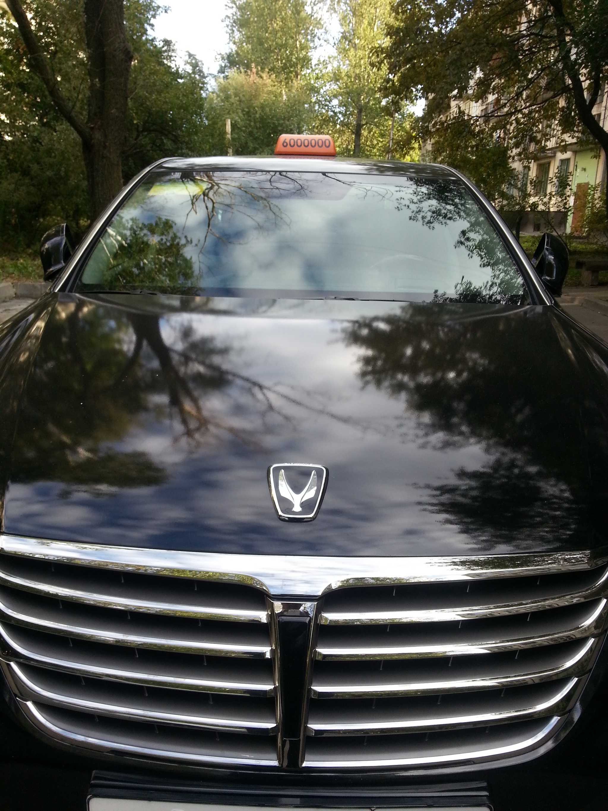 Hyundai Equus капот