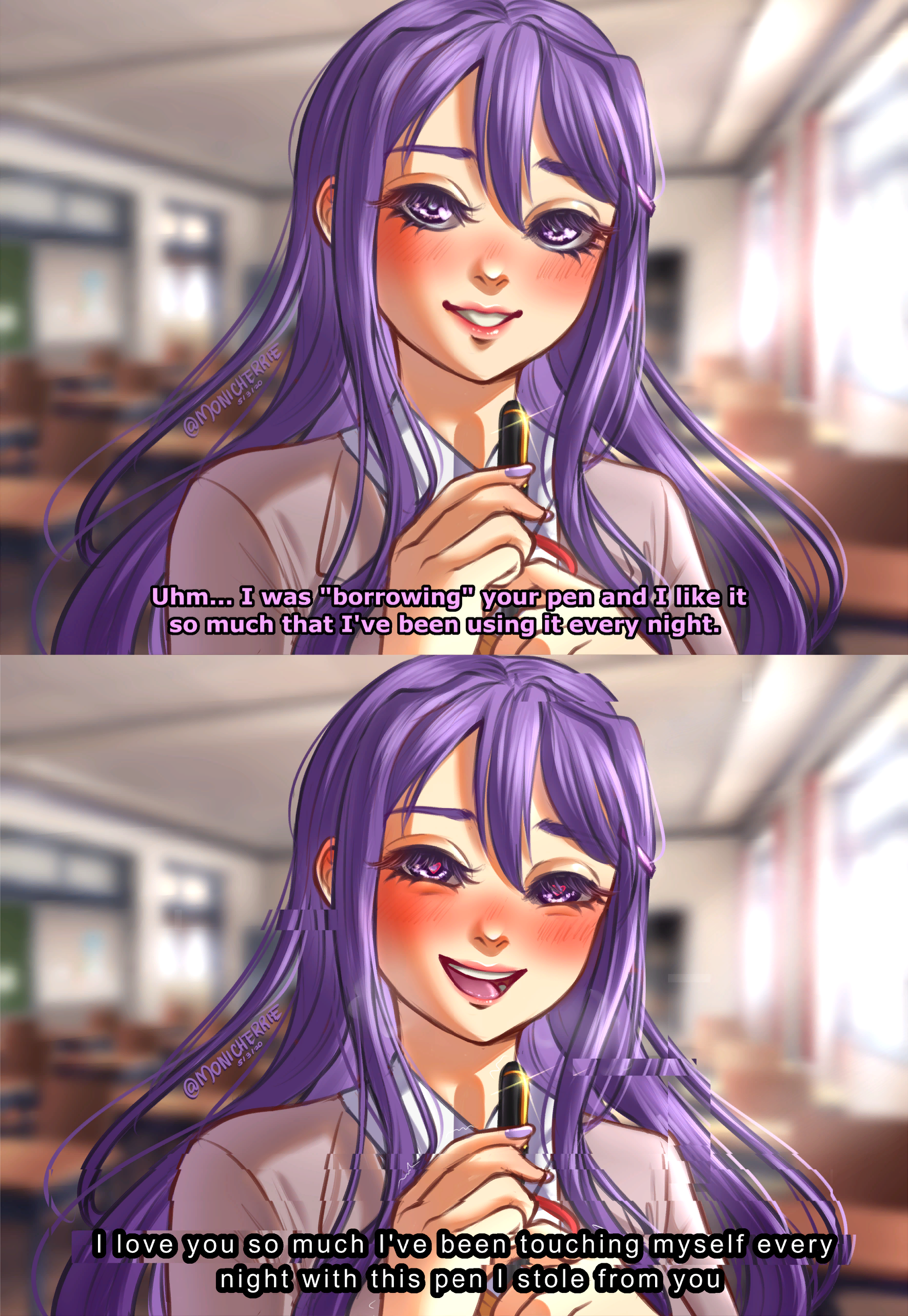 Yuri and pen | Пикабу