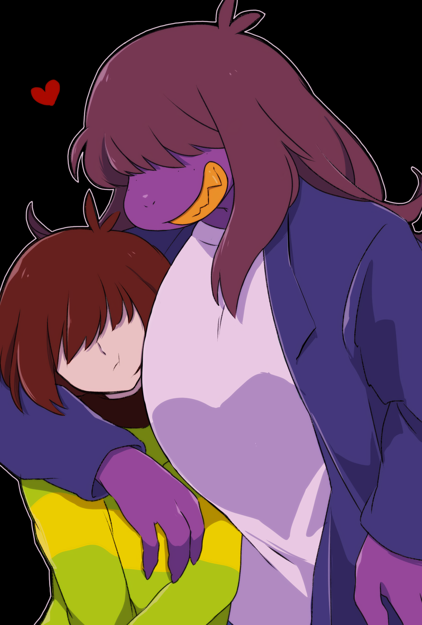 Полненькая Сьюзи и её друзья - Deltarune, Susie, Kris, Ralsei, Toriel, Полнота, Арт, Длиннопост, Noelle Holiday