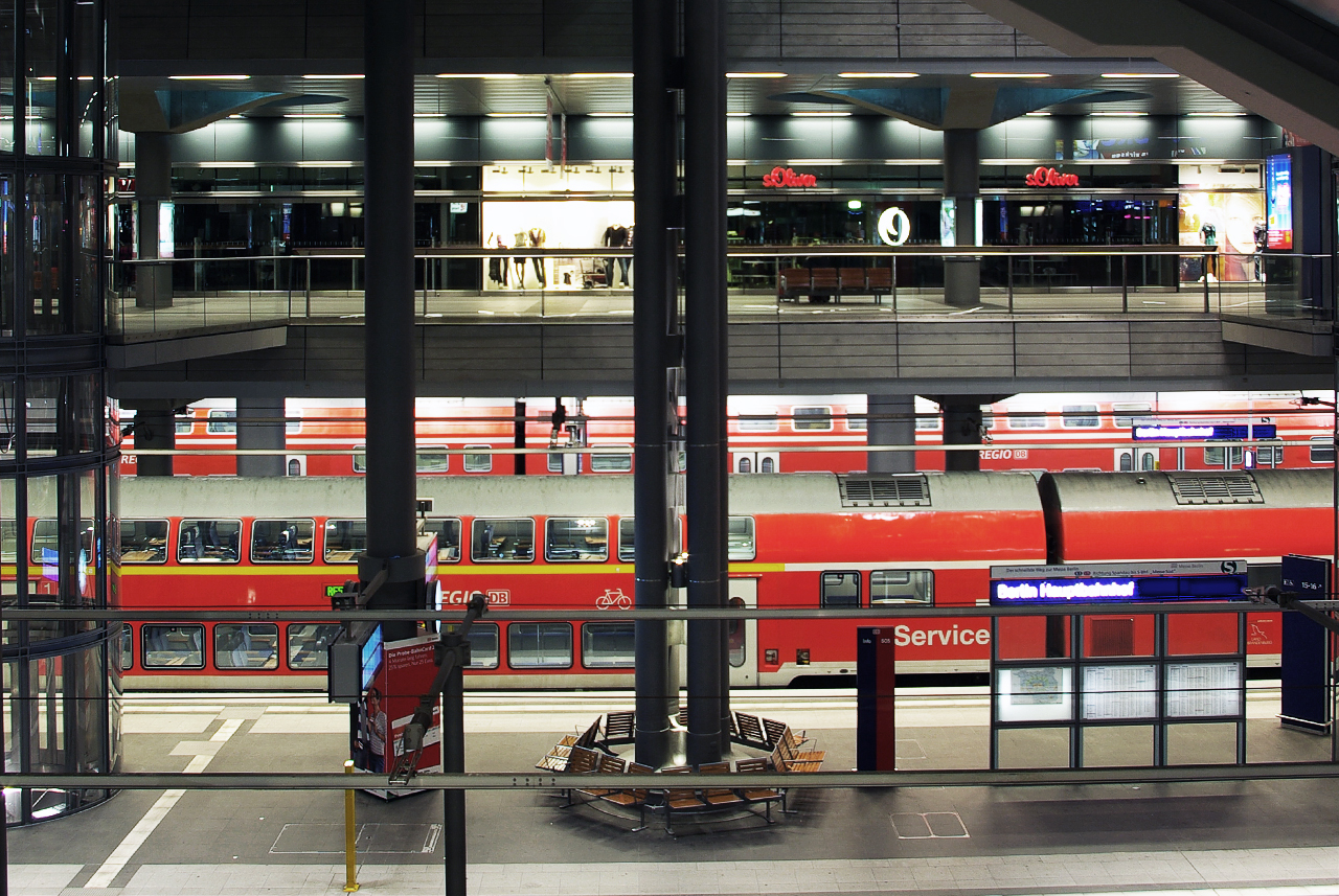 Die Bahn. Berlin - My, Germany, Railway, Railway station, railway station, Berlin, Deutsche Bahn, A train, Longpost