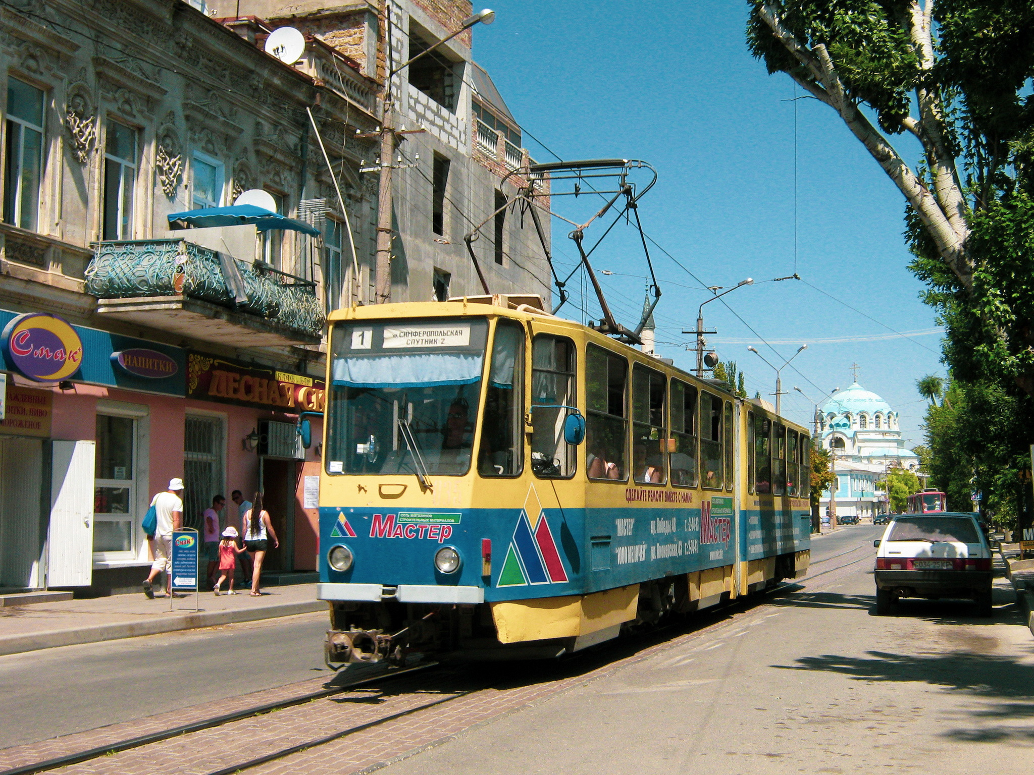 Evpatoria tram, part 1, 2012 - My, Crimea, Evpatoria, Tram, The photo, Longpost