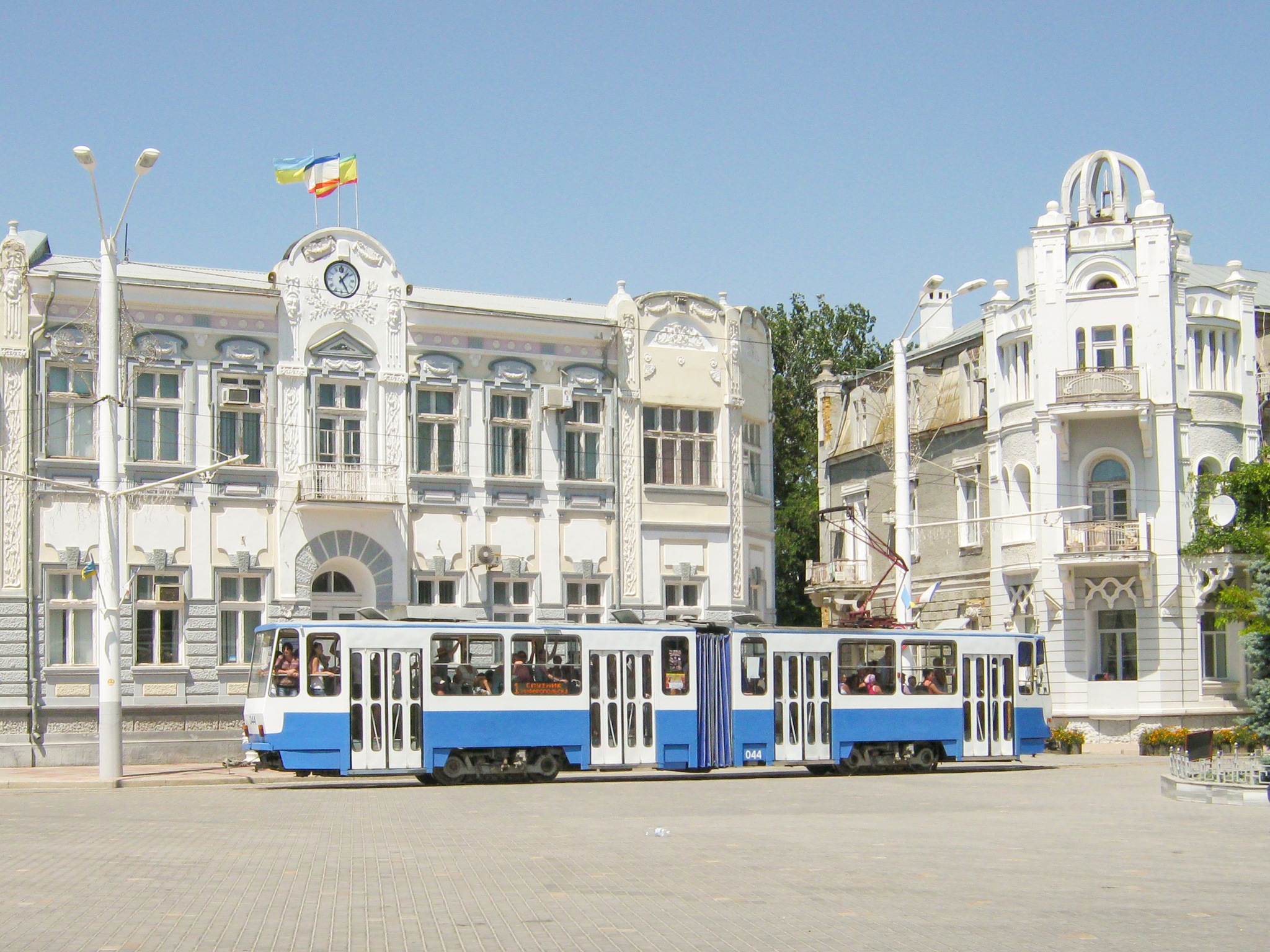 Evpatoria tram, part 1, 2012 - My, Crimea, Evpatoria, Tram, The photo, Longpost