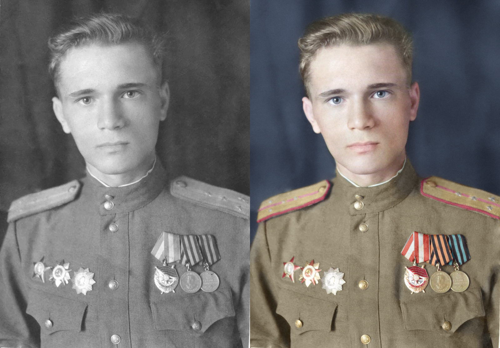 My colorization - My, Colorization, The Great Patriotic War, The Second World War, Longpost