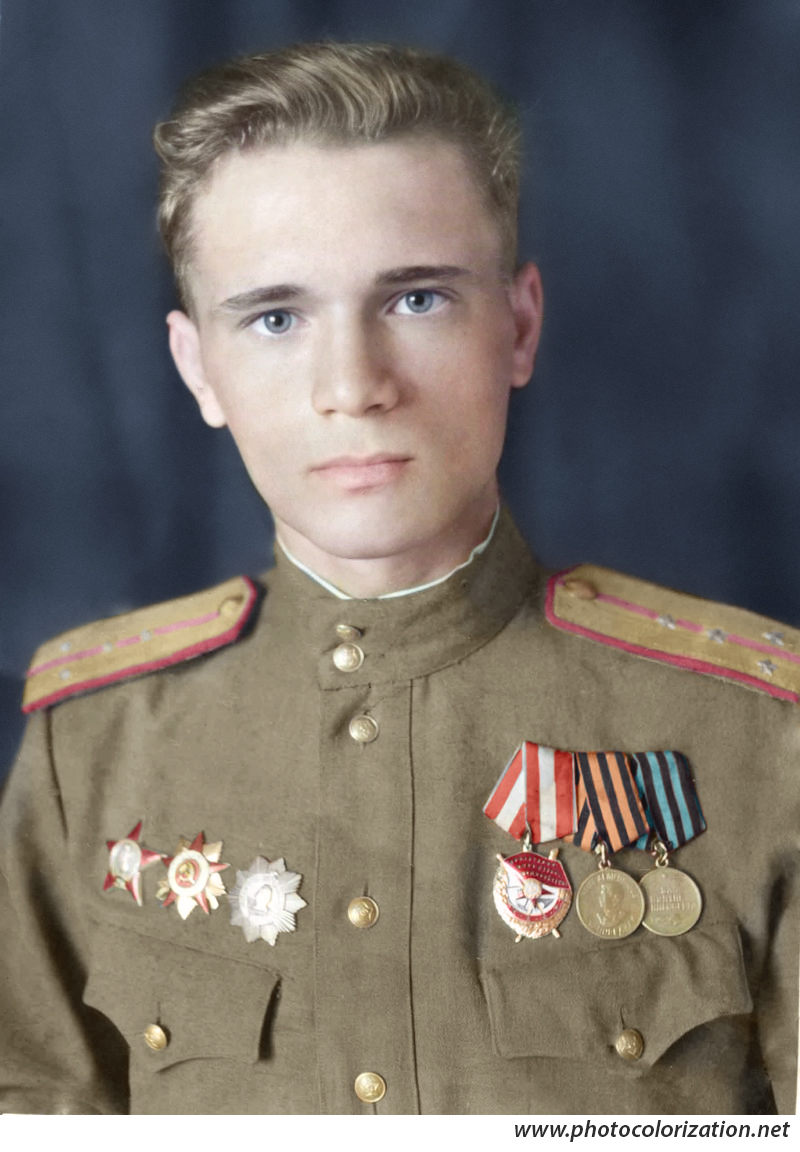 My colorization - My, Colorization, The Great Patriotic War, The Second World War, Longpost