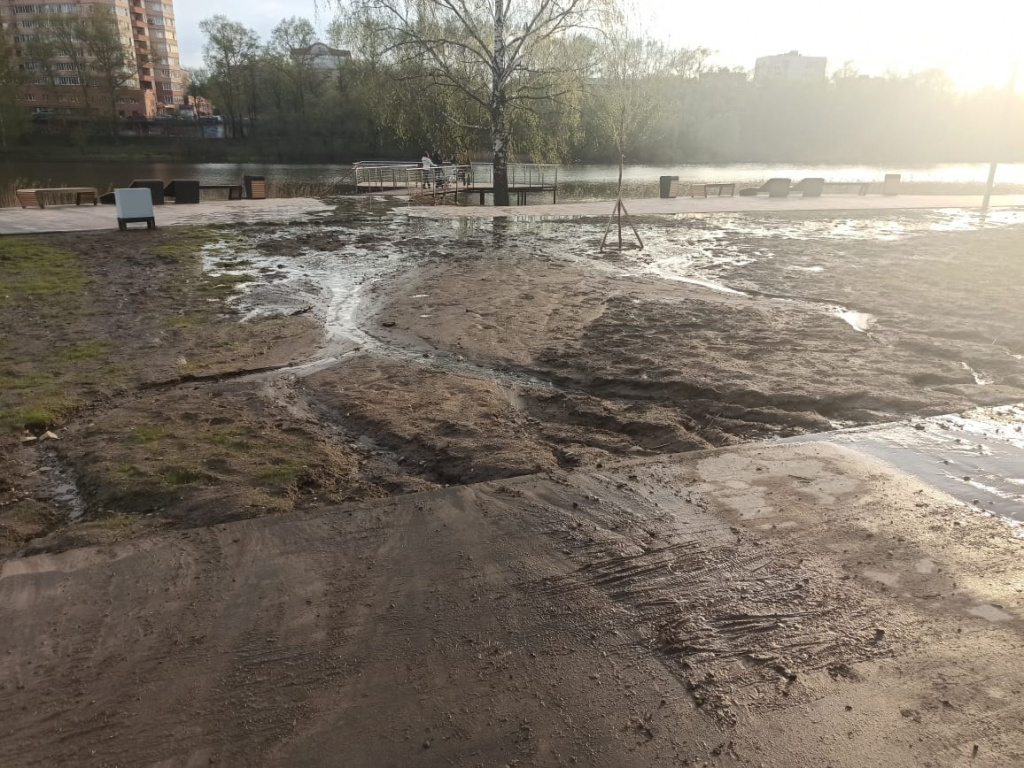 В моем городе реконструировали набережную за 200КК рублей - Длиннопост, Пушкино, Реконструкция, Набережная, Ожидание и реальность, Коррупция