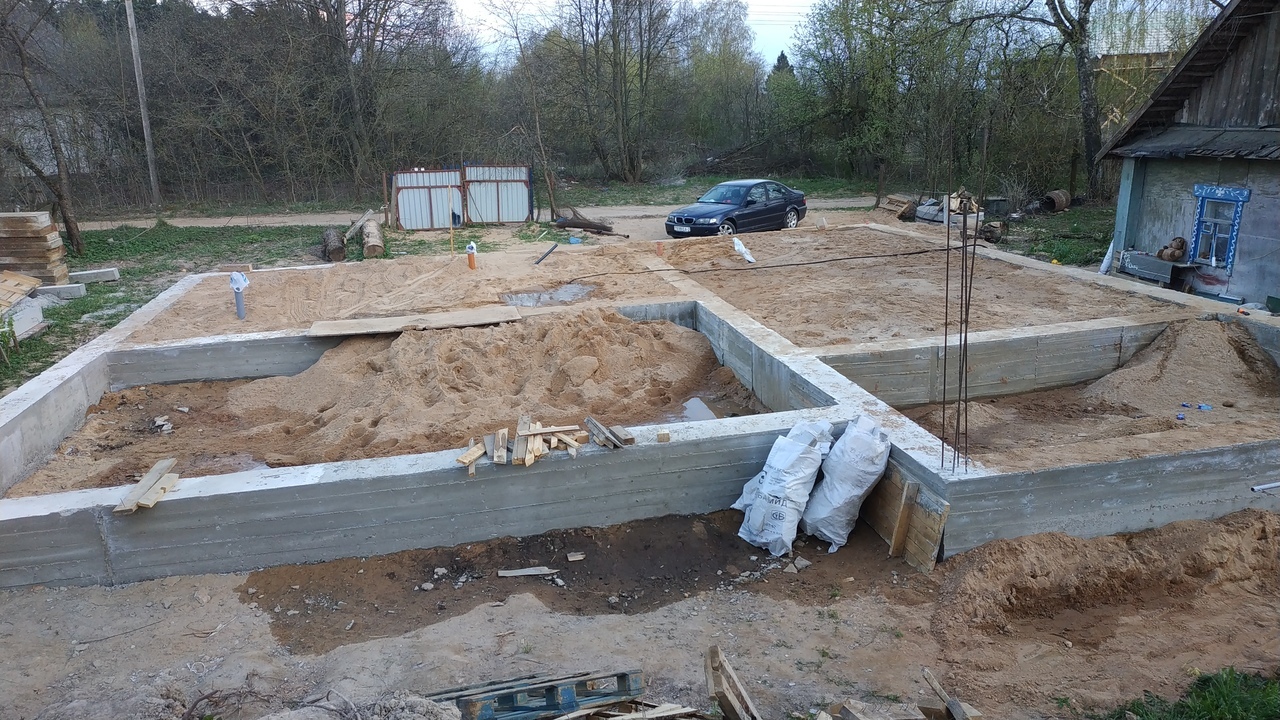 How I build a house. Part 4. Site preparation and foundation - My, Building, Construction, Republic of Belarus, Longpost