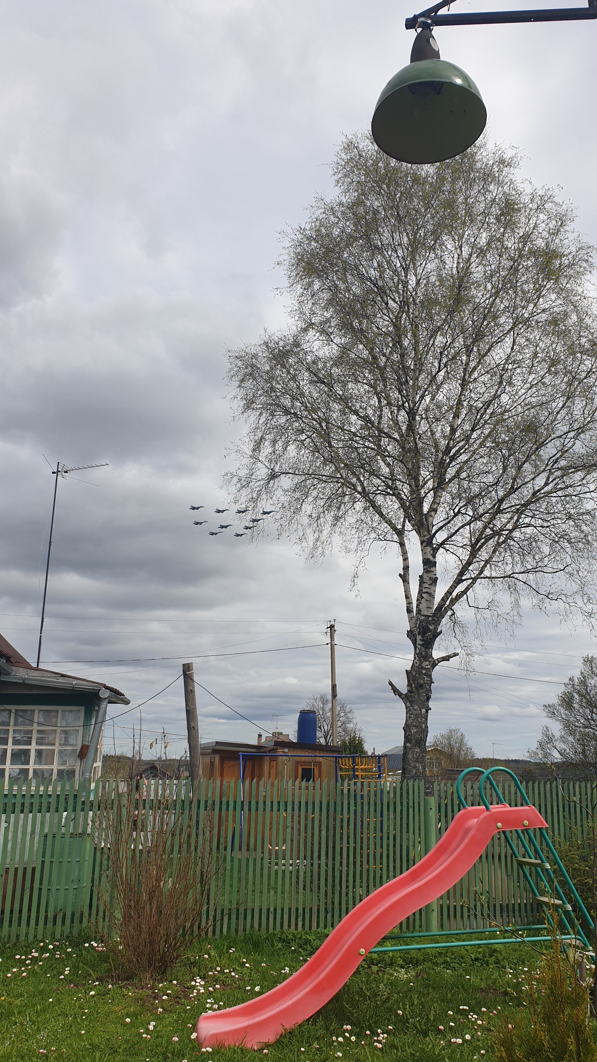 If you can’t go to the parade, the parade will come to you))) - My, May 9 - Victory Day, Airplane, Parade, Victory parade, Video, Longpost