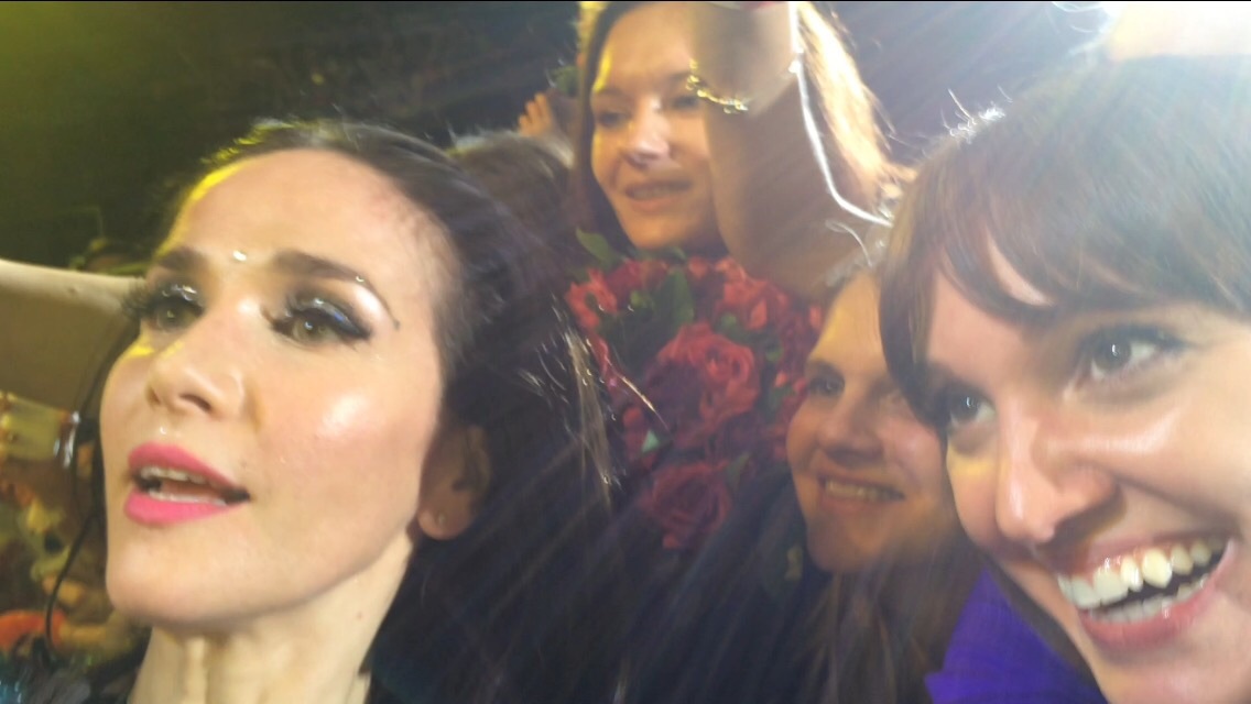 How I went to Natalia Oreiro's concert - My, Natalia Oreiro, Concert, Selfie, Nostalgia