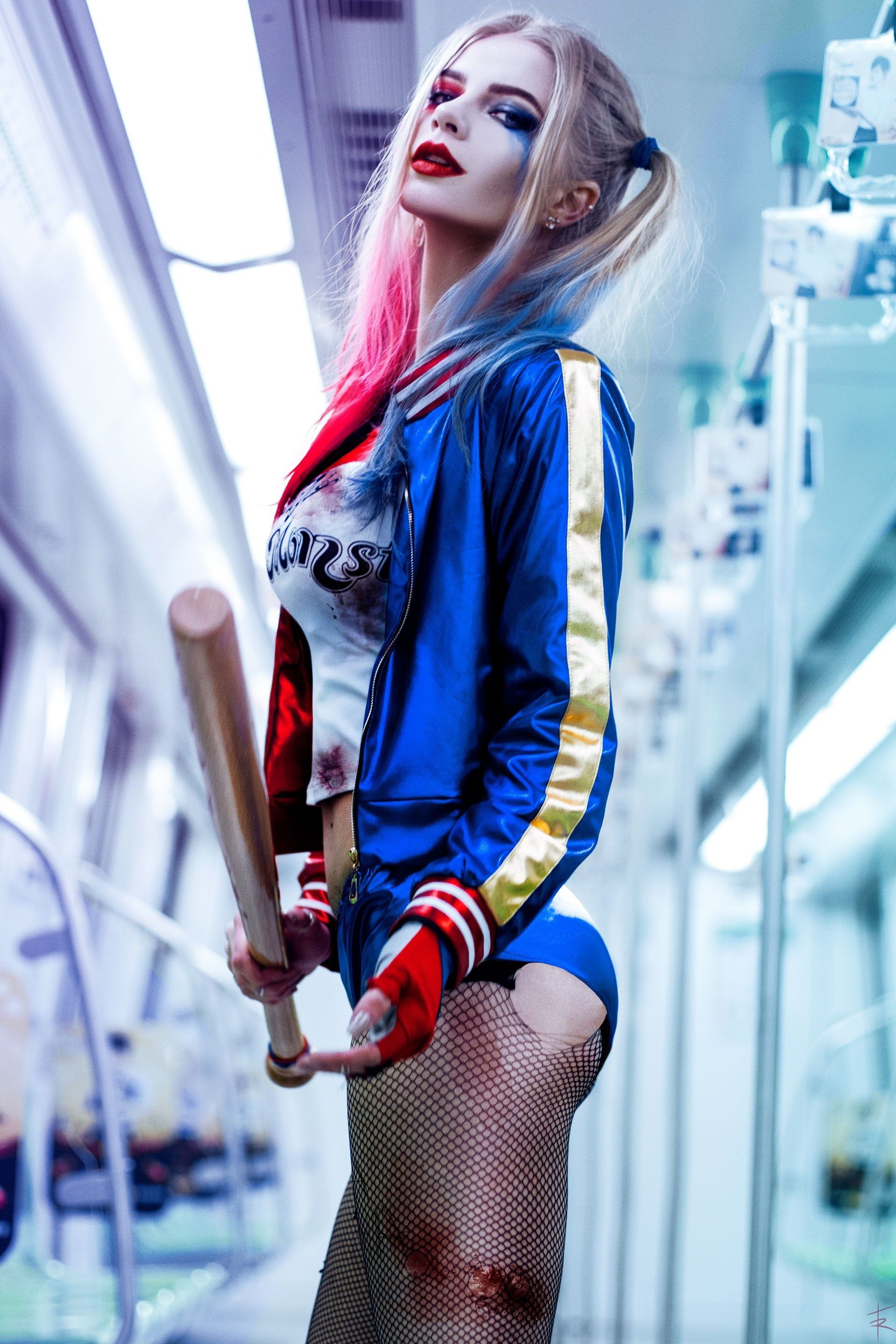 Cosplay Harley Quinn from (Katya Kosova) - Cosplay, Harley quinn, Comics, Longpost