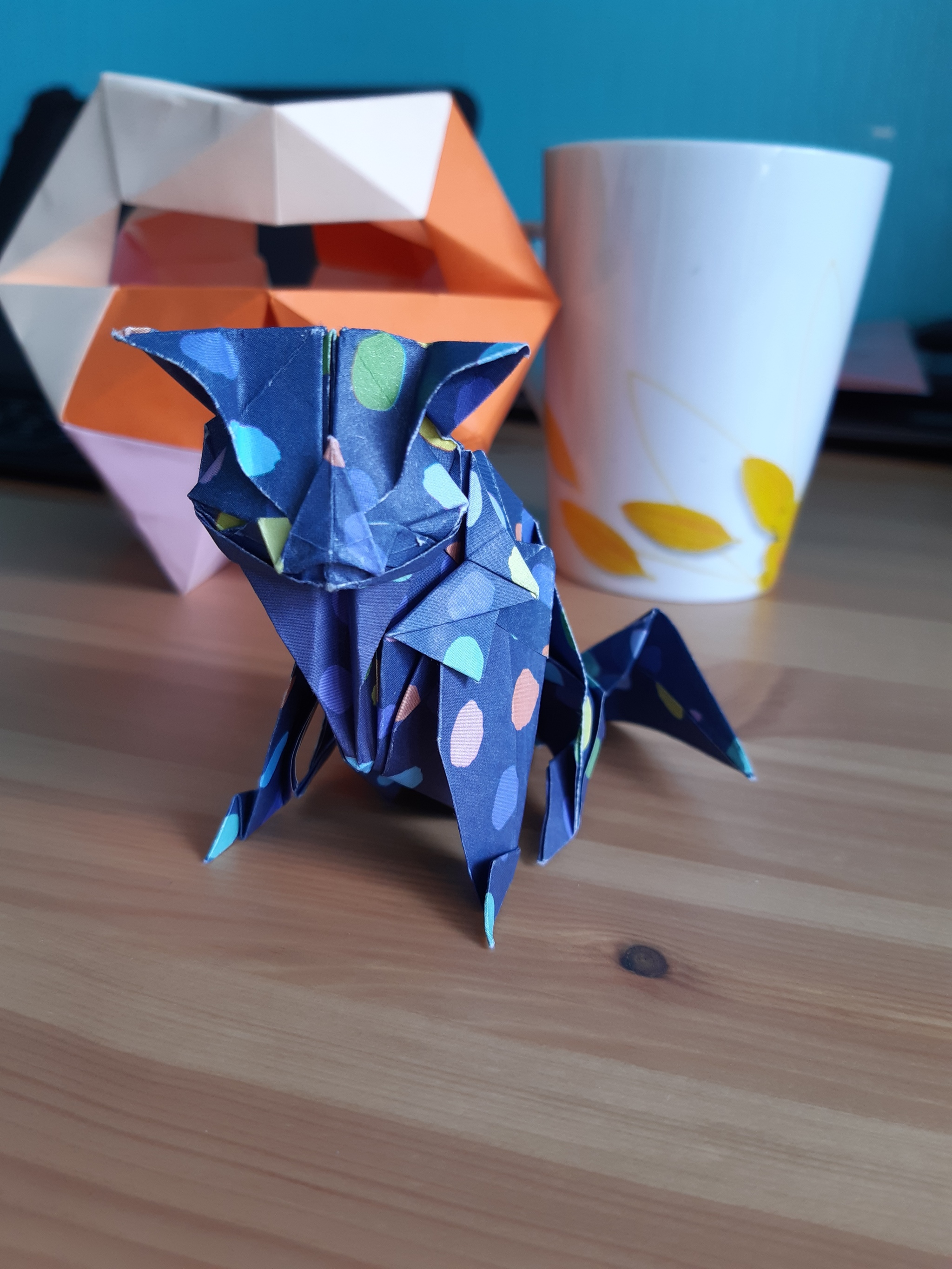 Origami Cat (Kyohei Katsuta) - Origami, cat, Video, Longpost