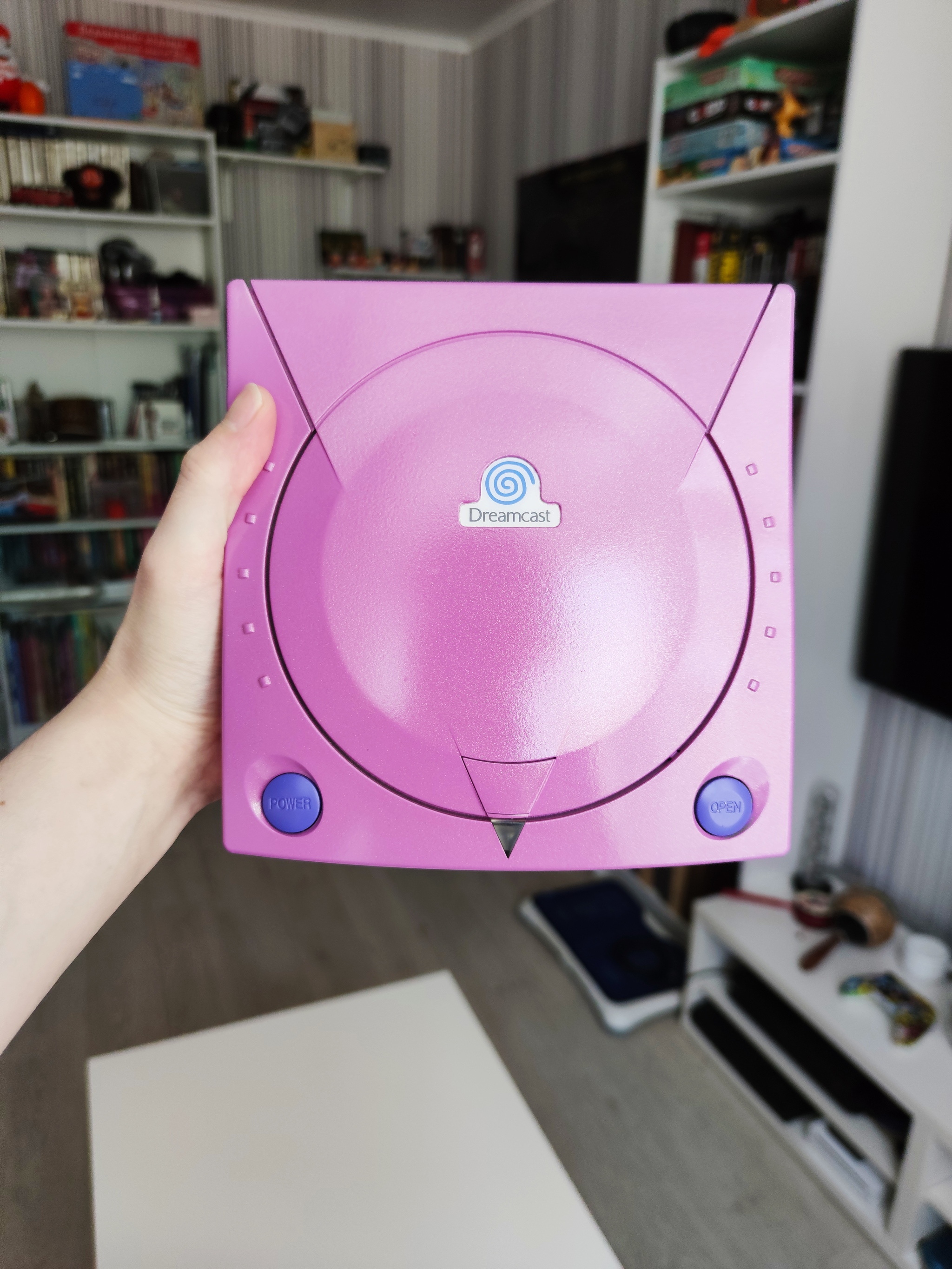 Покраска SEGA Dreamcast или как развлекаются мужчины за 30 | Пикабу