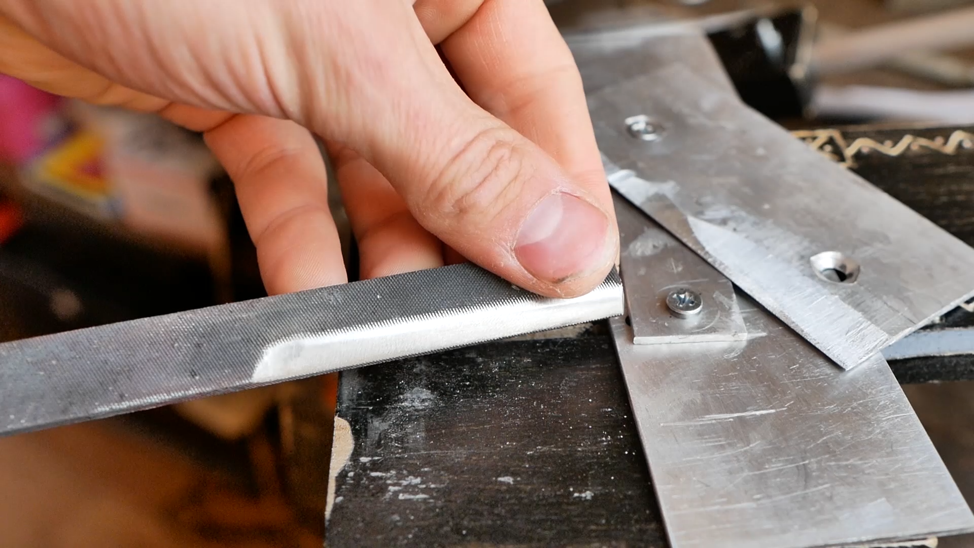 I haven't shaved for 30 years, so I made a straight razor - My, Homemade, Knife, Handmade, With your own hands, Needlework, Berendey, Video, Longpost, Straight razor