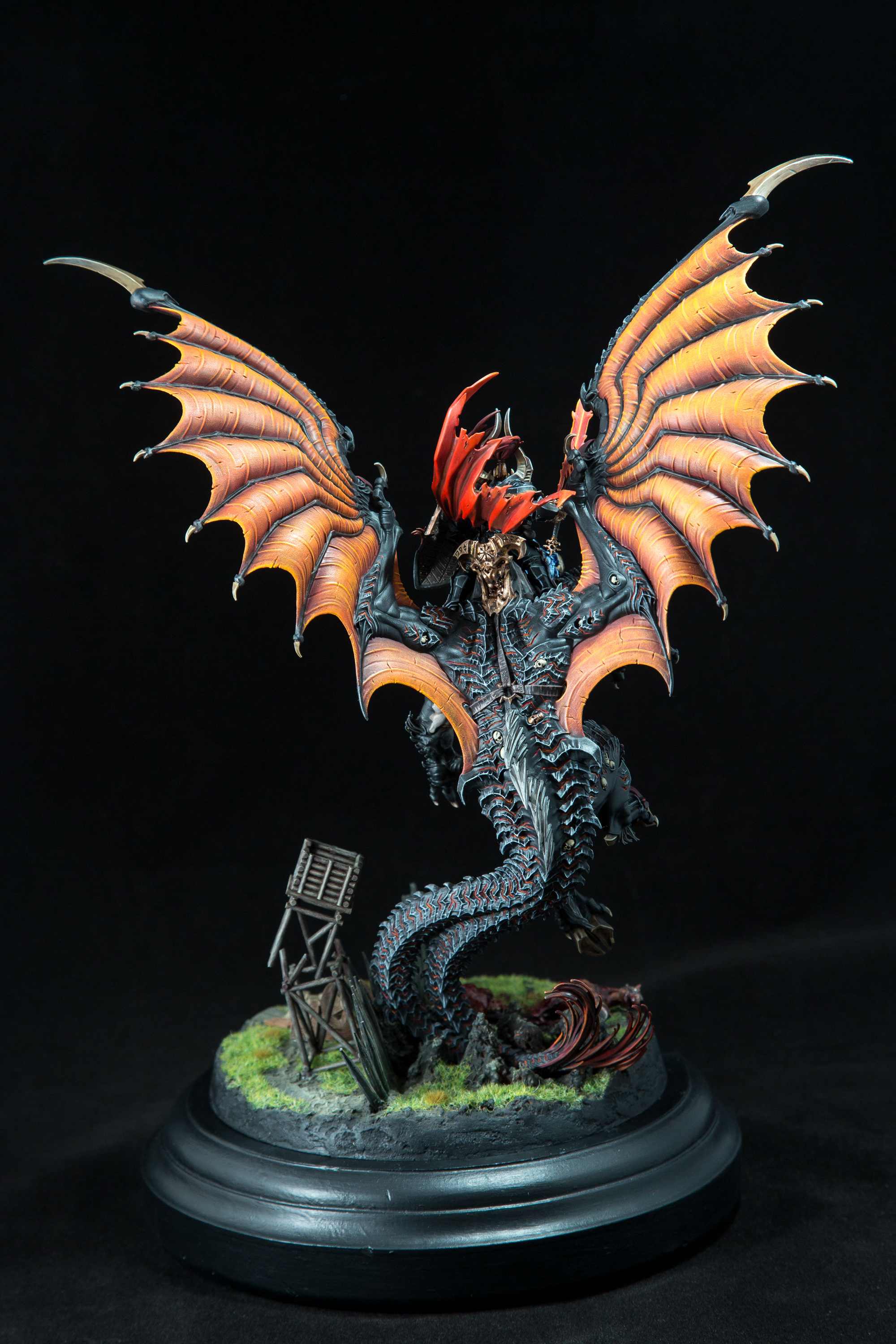 Archaon Everchosen - My, Warhammer, Warhammer: age of sigmar, Archaon Everchosen, Chaos, Blood, Longpost