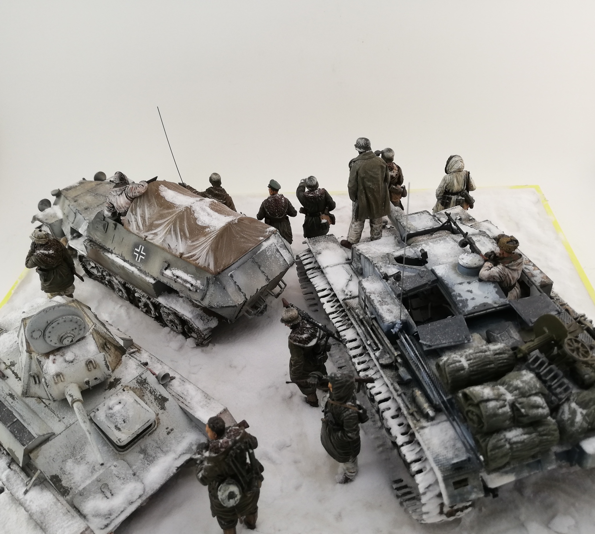 Diorama To Kharkov - My, Diorama, The Second World War, Longpost