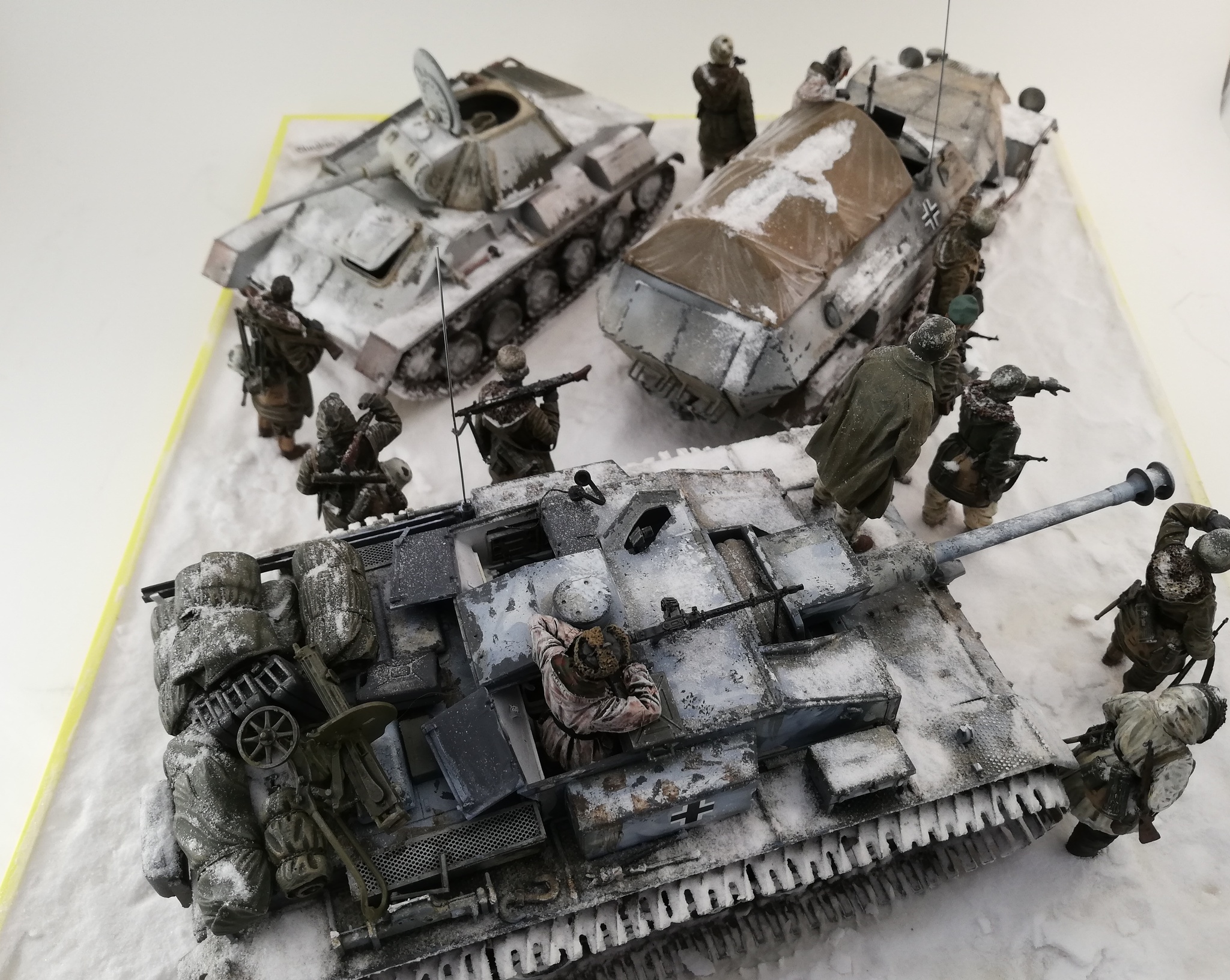 Diorama To Kharkov - My, Diorama, The Second World War, Longpost