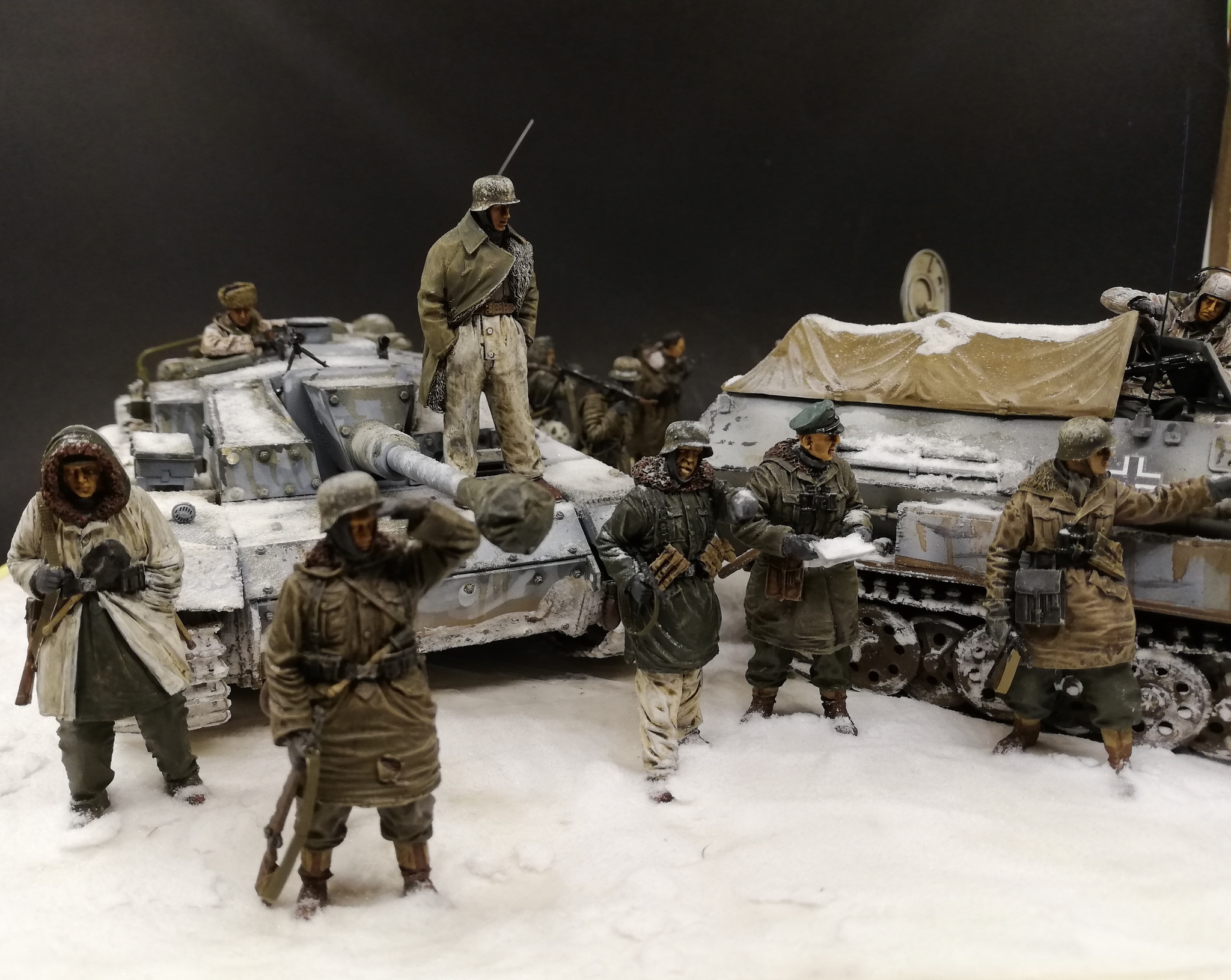 Diorama To Kharkov - My, Diorama, The Second World War, Longpost