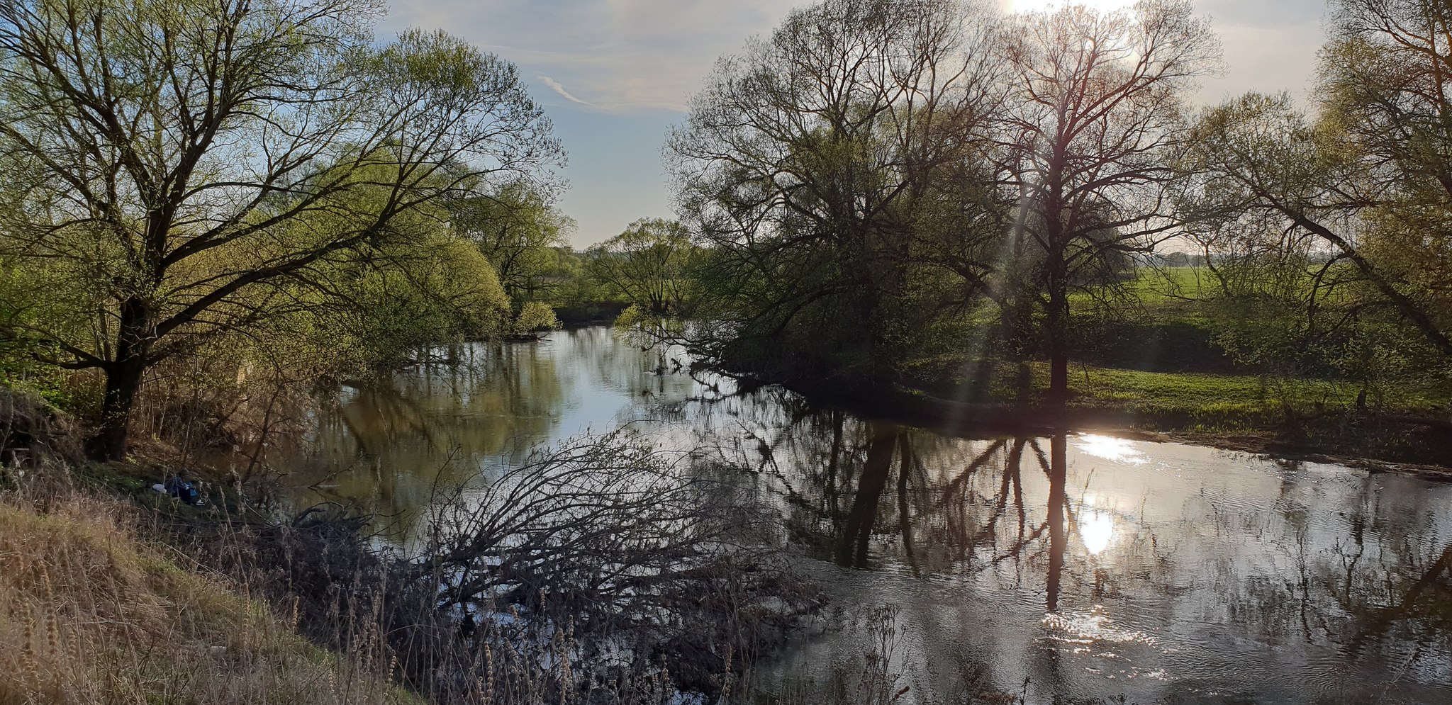 May holidays 2018 - dacha - My, Nature, River, Spring, The sun, The photo, Mobile photography