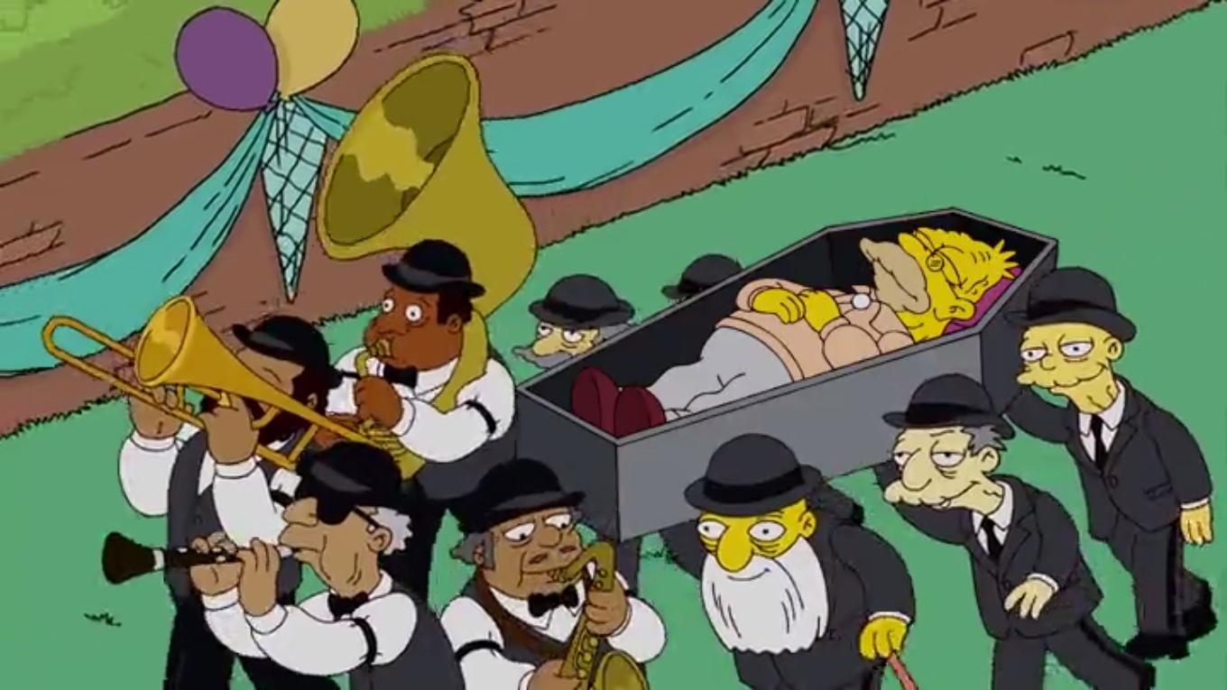 #ItAlreadyHappenedOnTheSimpsons - The Simpsons, Dancing Undertakers, Prediction, Astronomy, Tony Igy