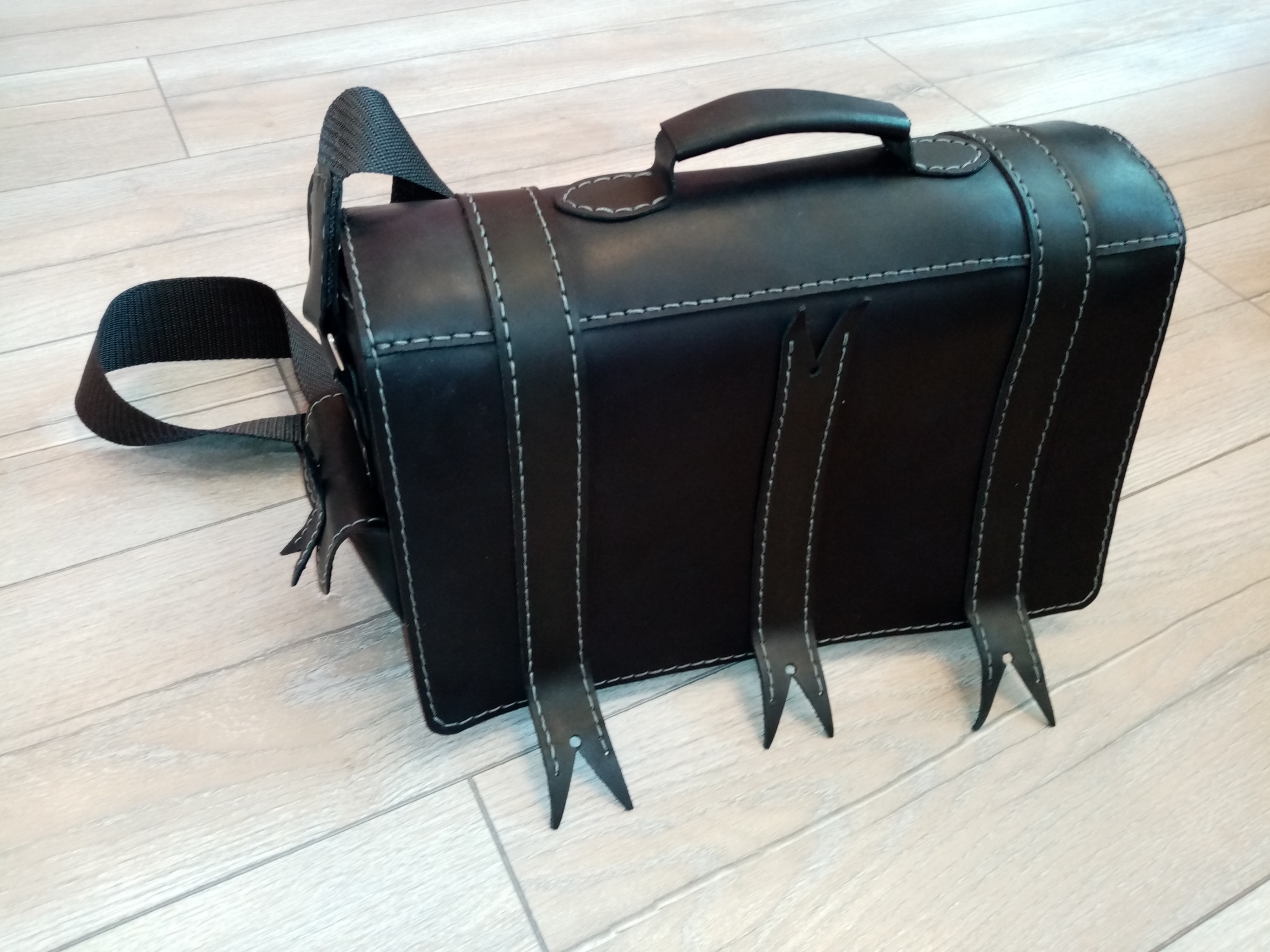 Bag - Leather products, Сумка, Longpost, Needlework without process