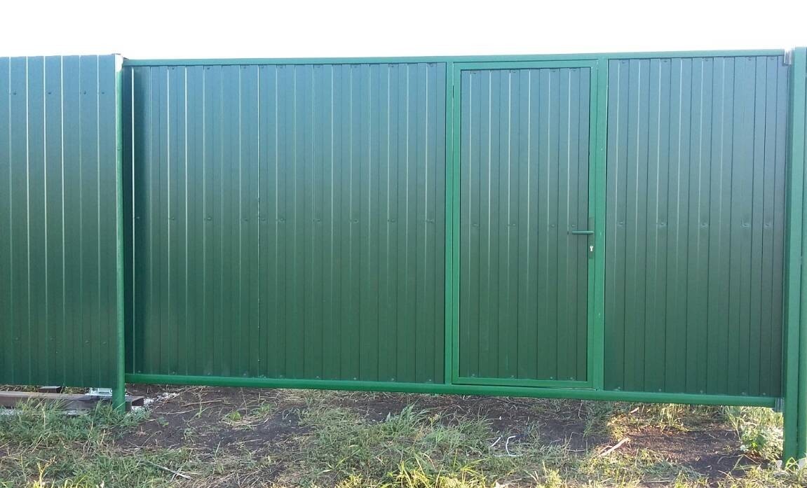 Sliding gates. What you need to know - My, Building, Dacha, Sliding gates, Longpost